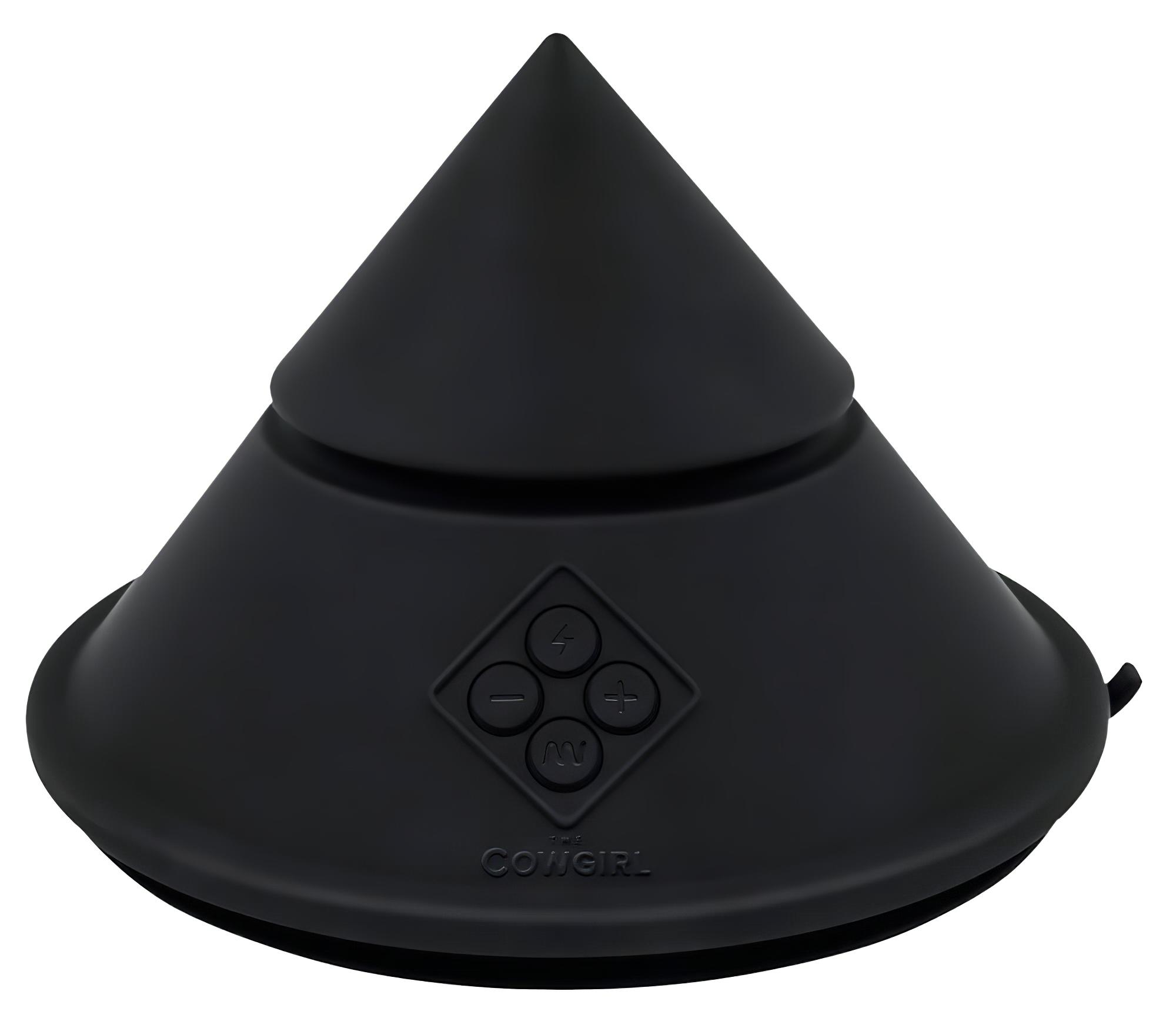 The Cowgirl Cone – okos szexgép különböző feltétekkel (fekete)