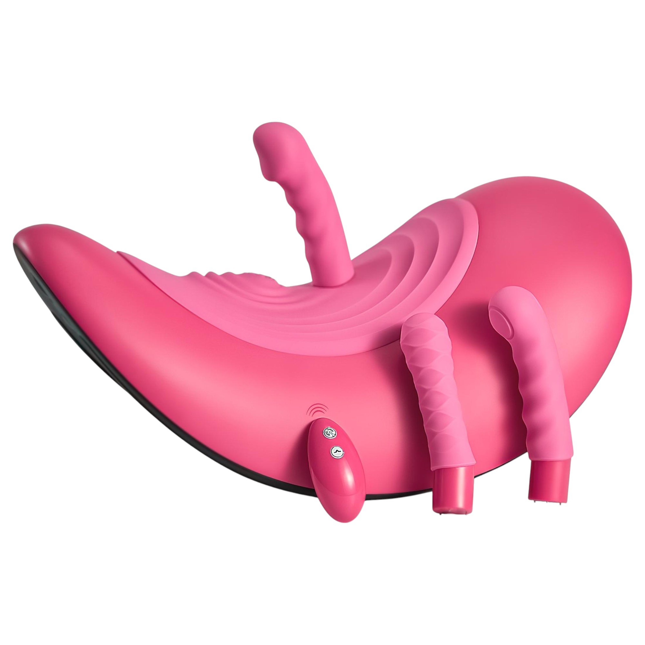 VibePad Rideon – pulzáló G-pont és csiklóizgató hinta (pink)