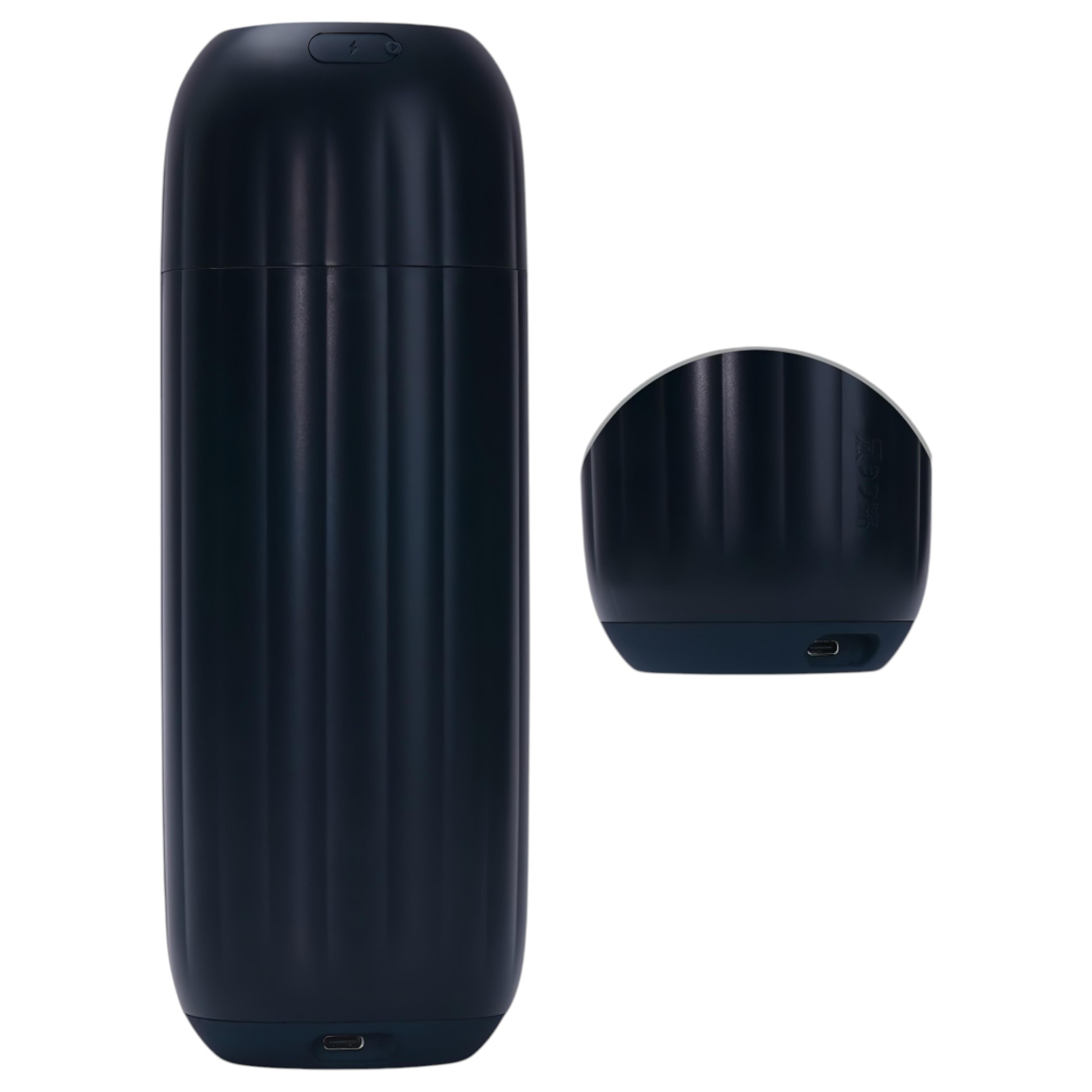 Svakom Sam Neo 2 Pro – okos maszturbátor (fekete-fehér)