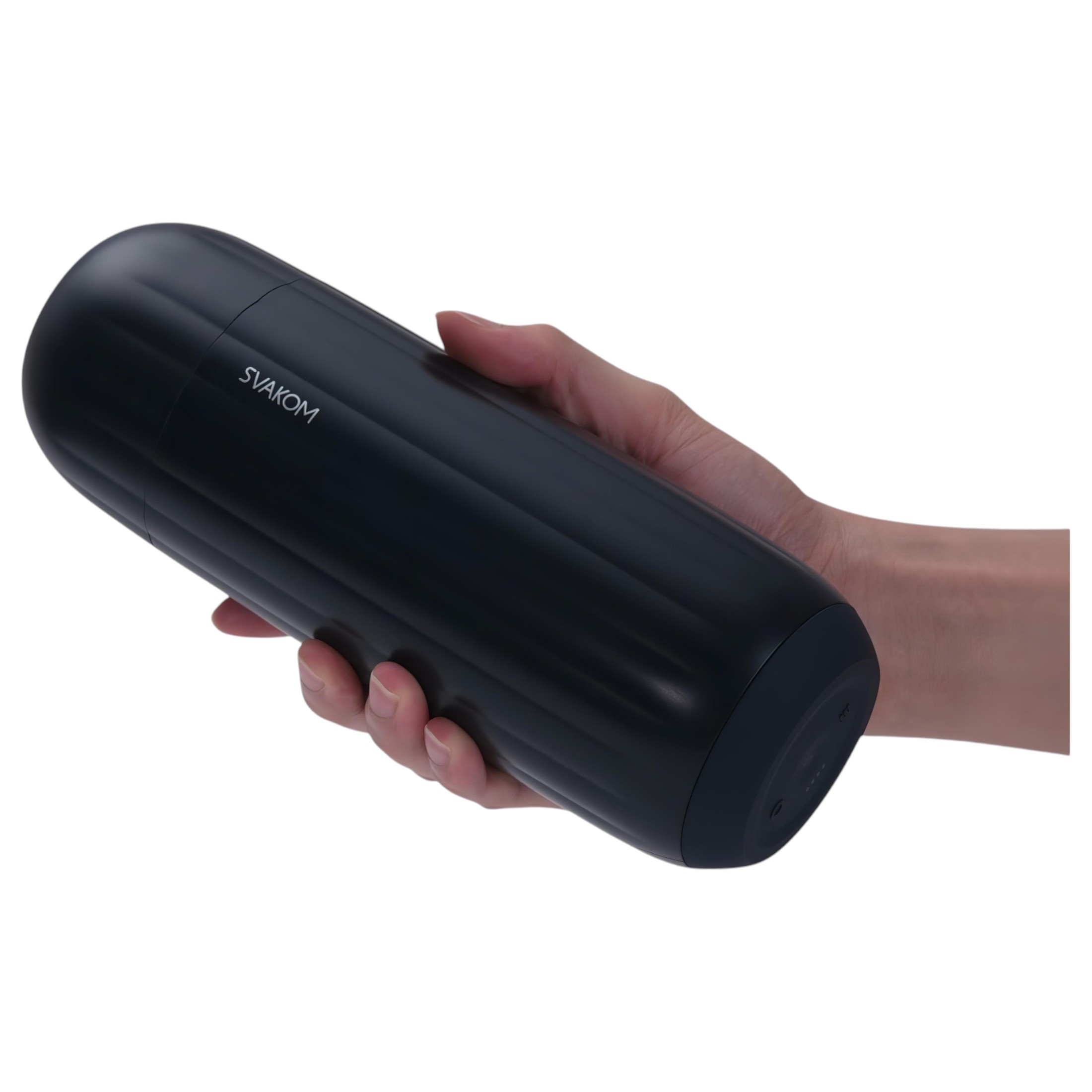 Svakom Sam Neo 2 Pro – okos maszturbátor (fekete-fehér)