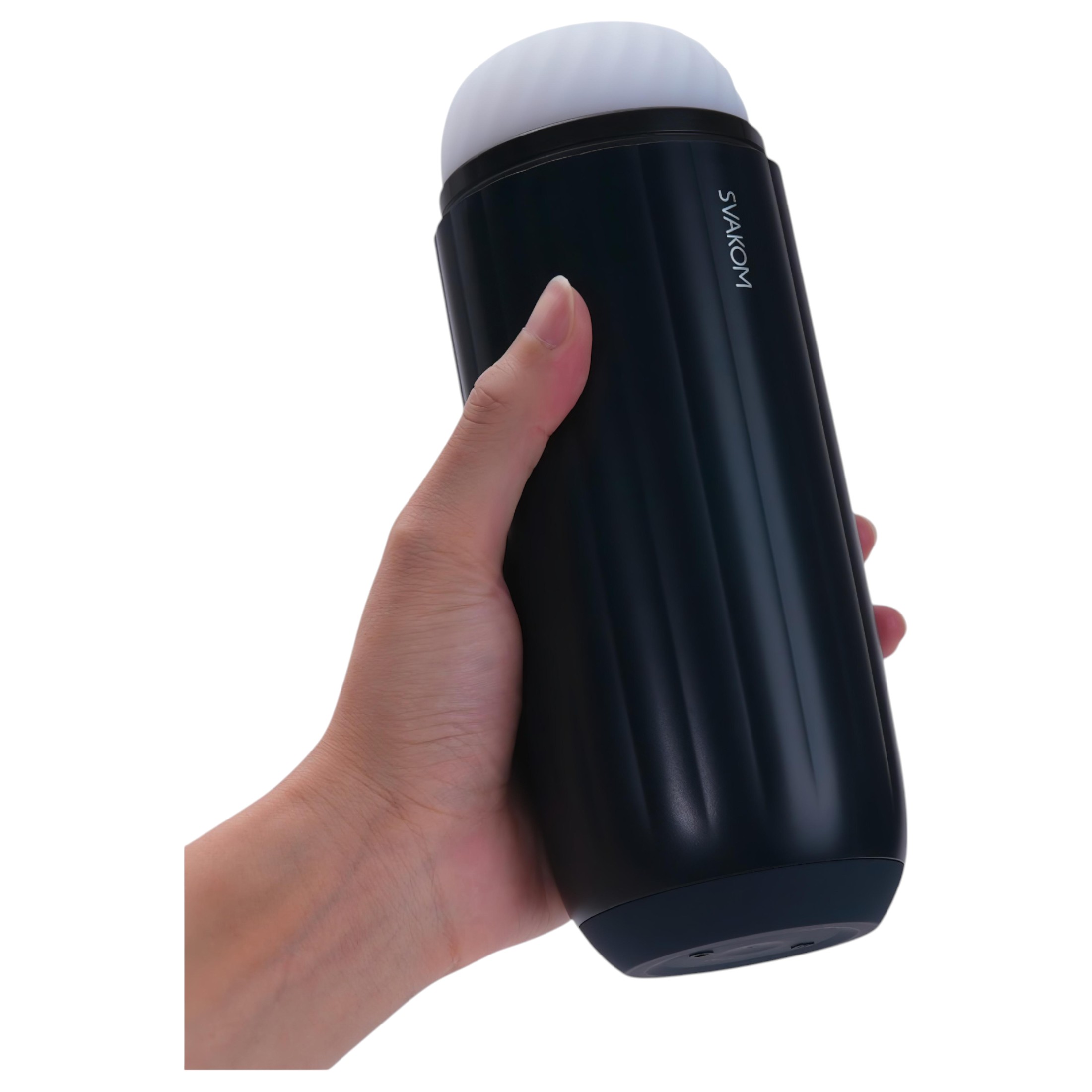 Svakom Sam Neo 2 – okos maszturbátor (fekete-fehér)