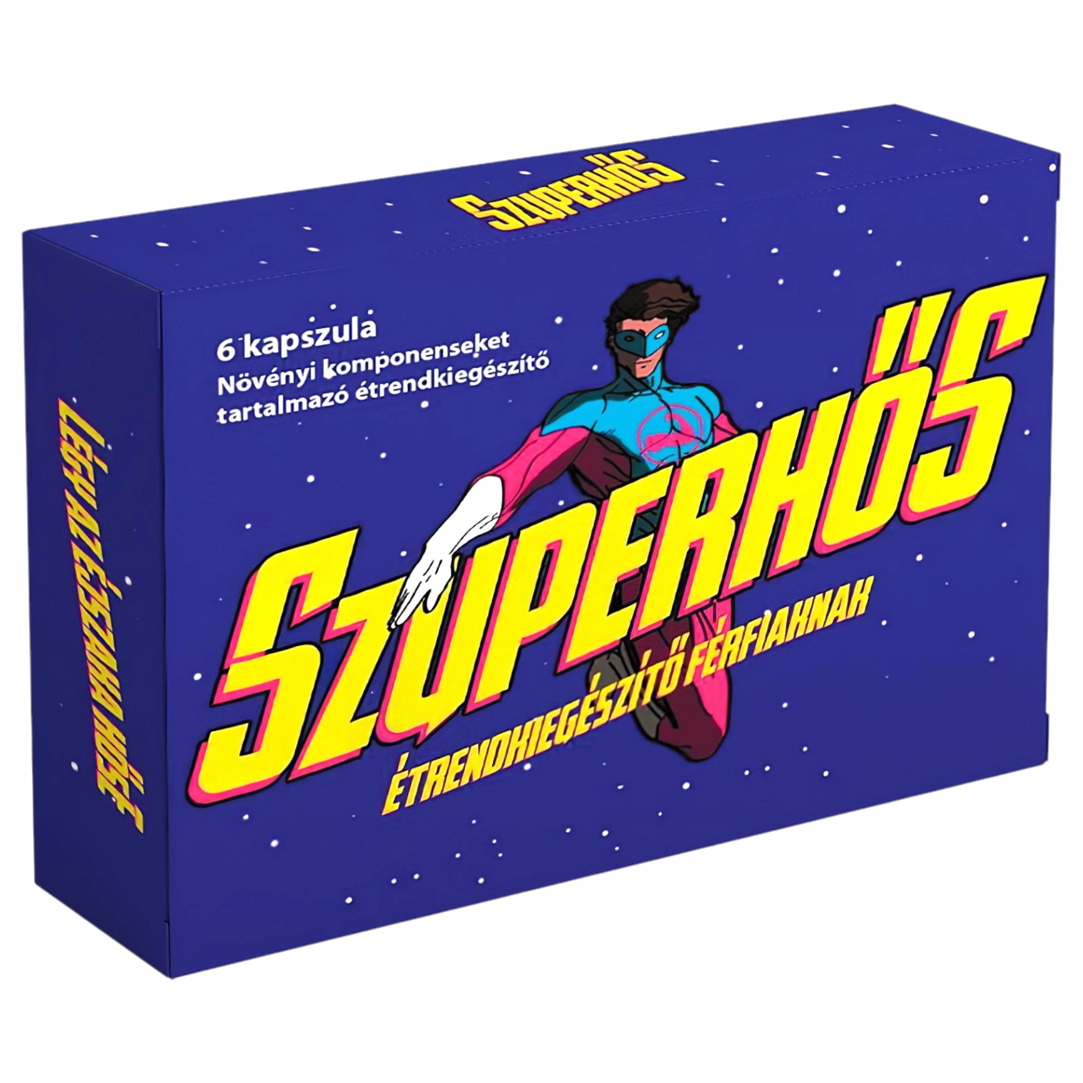 Szuperhős – erős étrend-kiegészítő kapszula férfiaknak (6db)