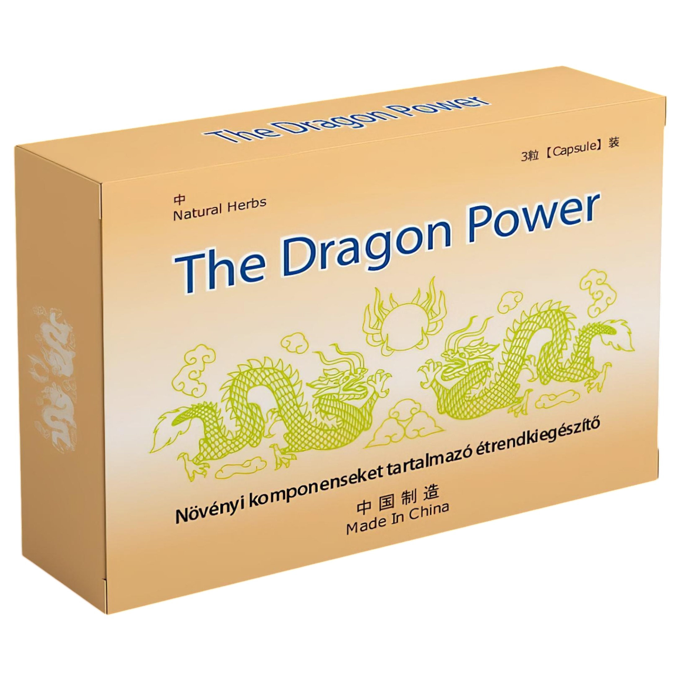 Dragon Power – étrend kiegészítő kapszula férfiaknak (3db)