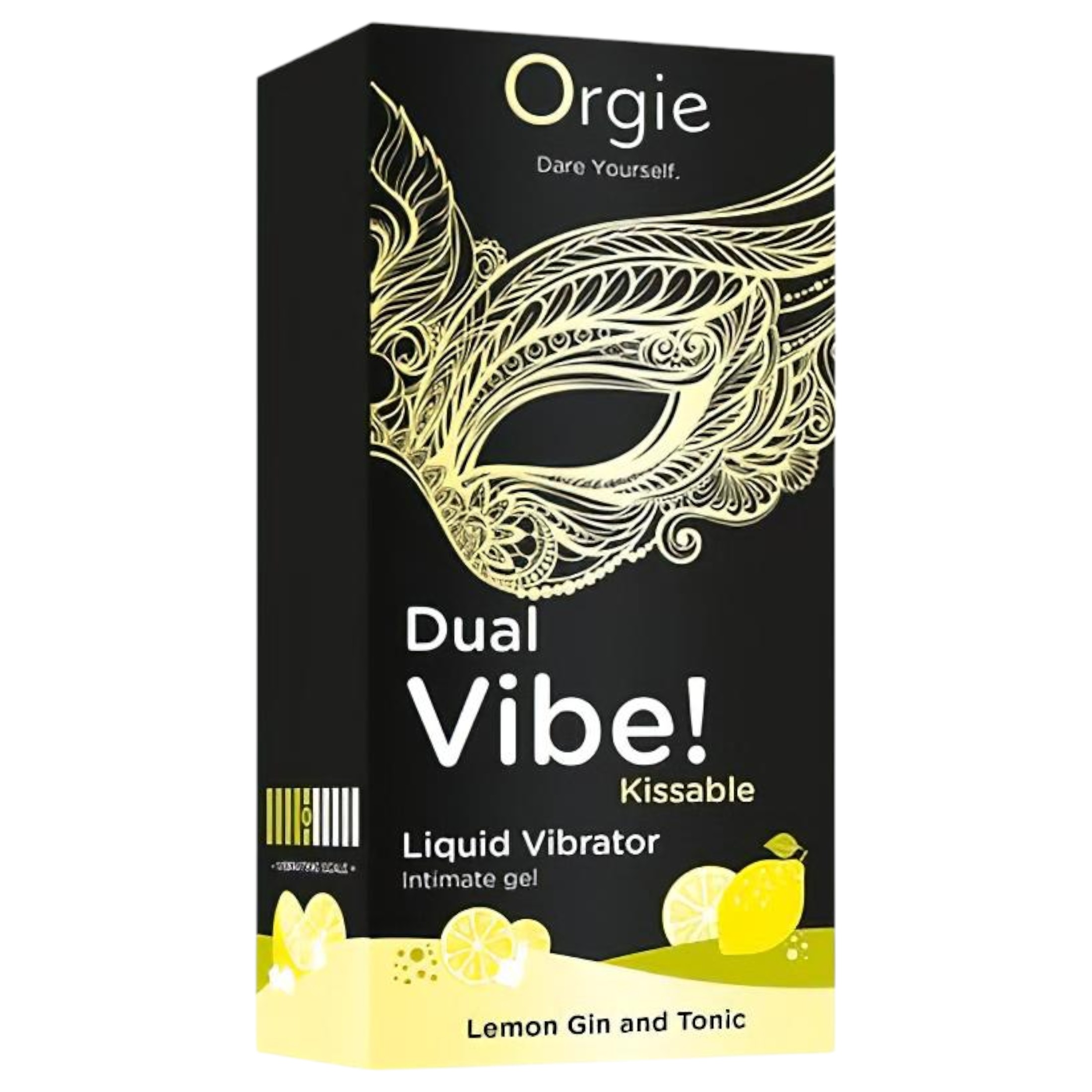 Orgie Dual Vibe – unisex folyékony vibrátor – Gin Tonic (15ml)