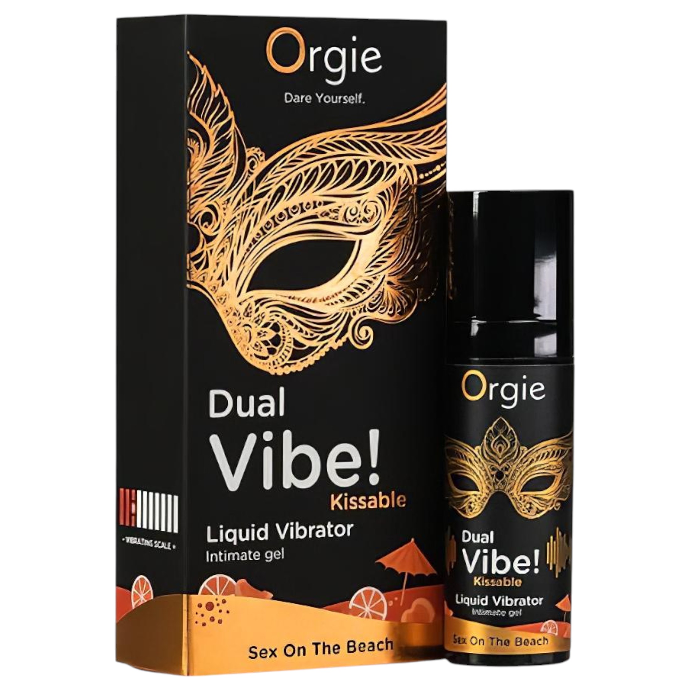 Orgie Dual Vibe – unisex folyékony vibrátor – Sex on the Beach (15ml)