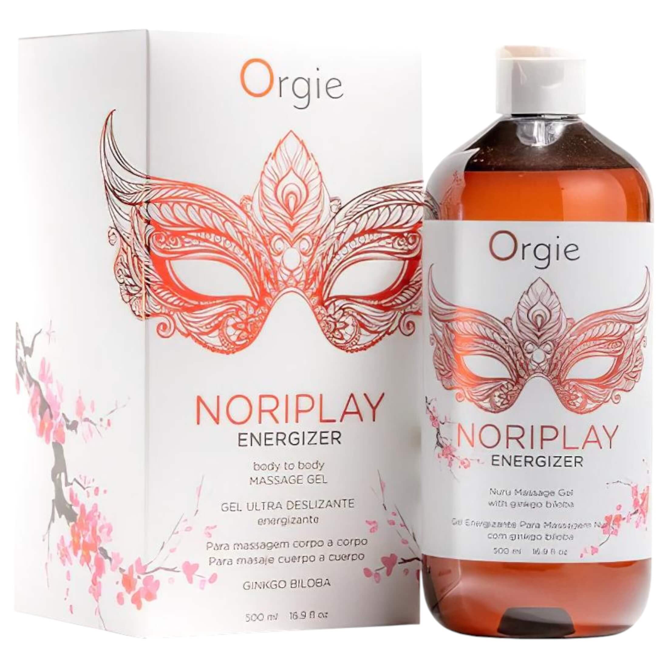 Orgie Noriplay Energizer – energizáló NURU masszázsgél (500ml)