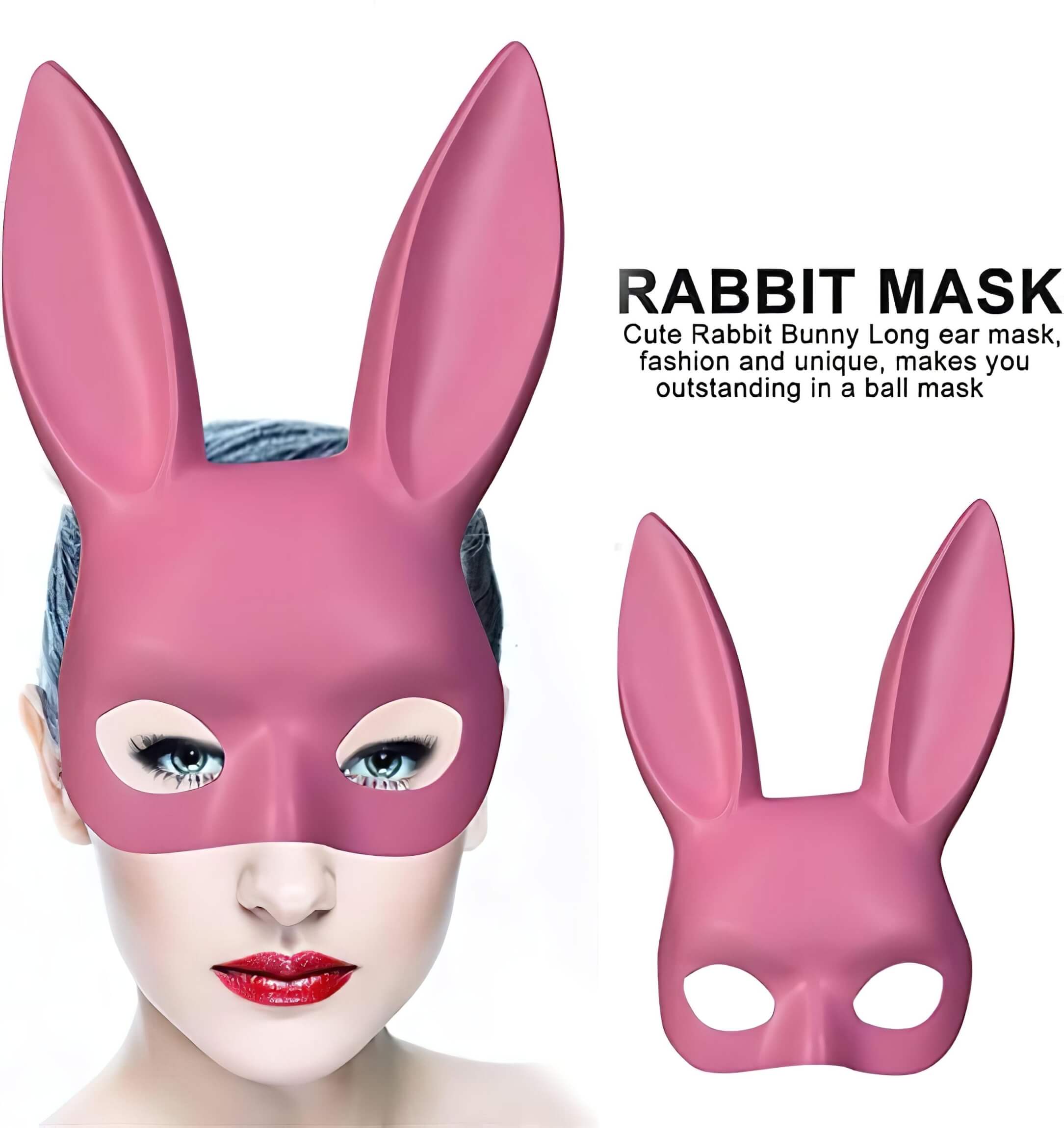 Jogestyle – nyuszi maszk (pink)