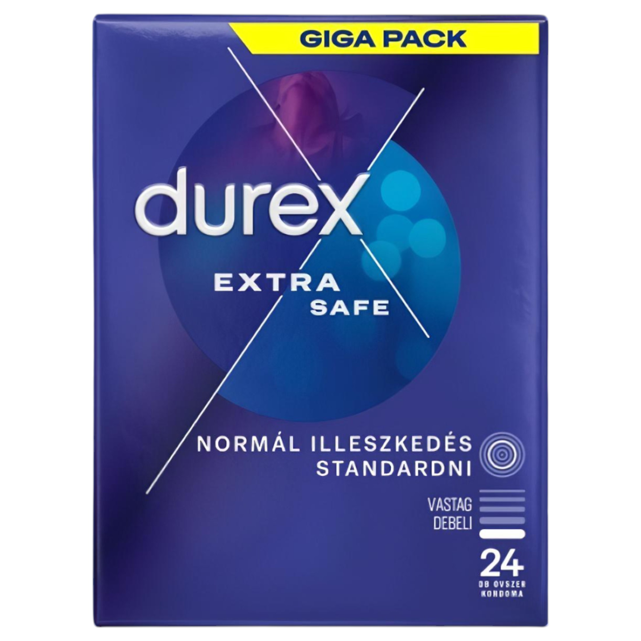 Durex Extra Safe – biztonságos óvszer (24db)