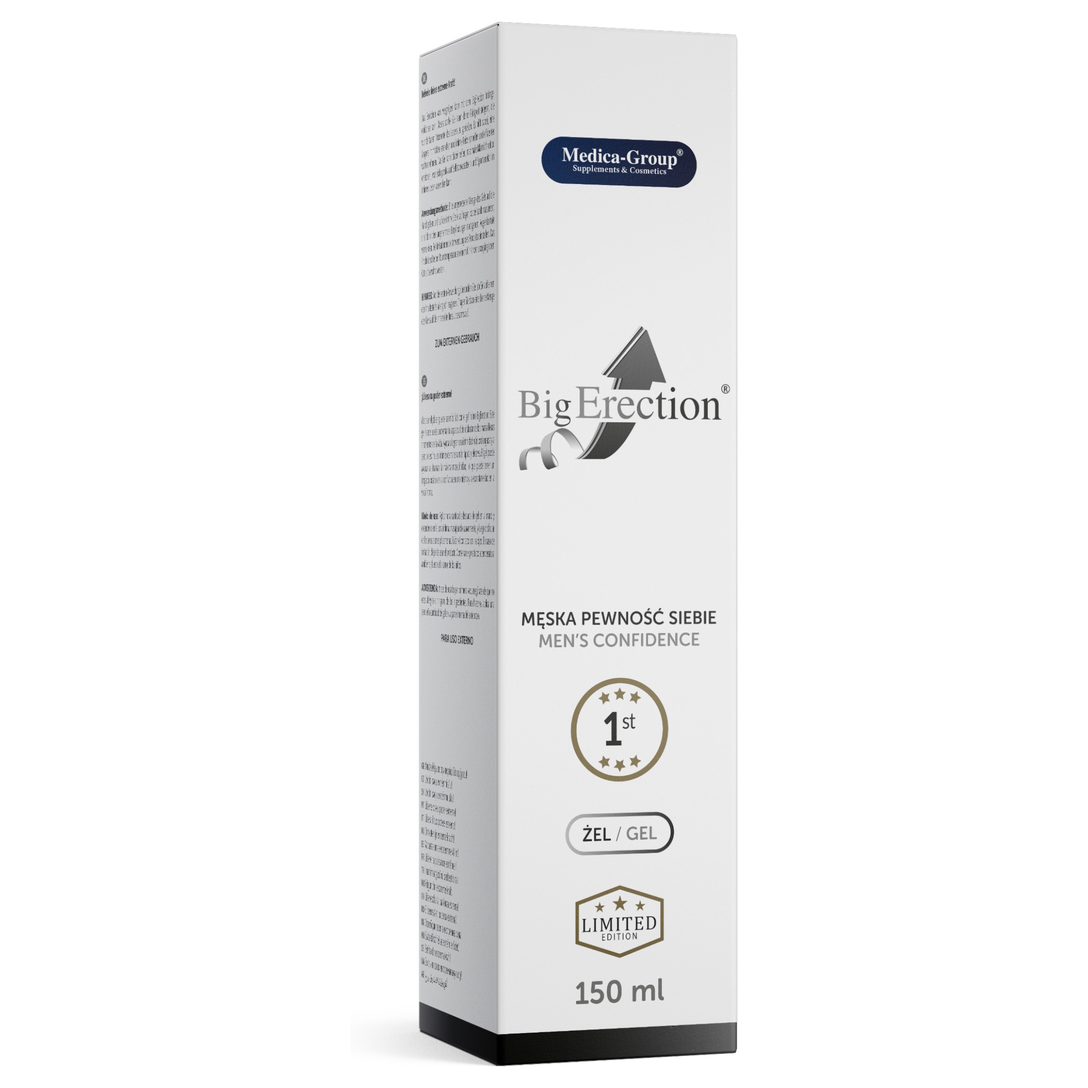 BigErection gel – erekció fokozó gél (150ml)