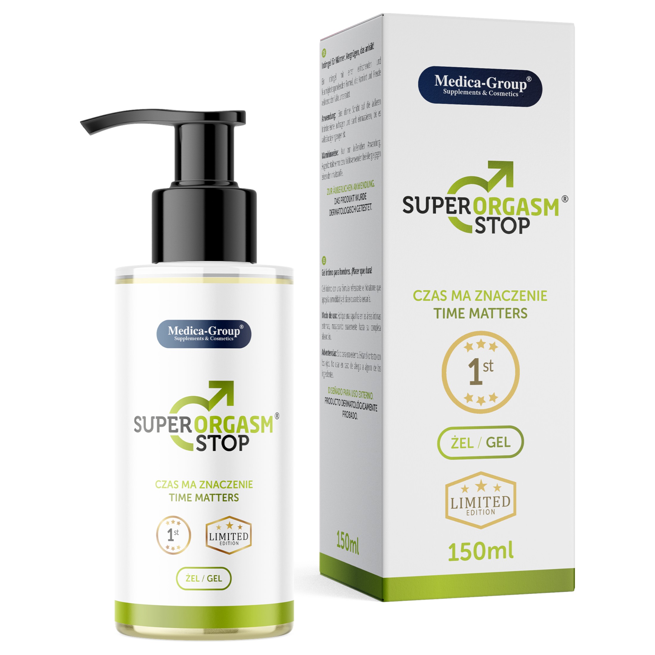 Super Orgasm Stop – késleltető krém (150ml)