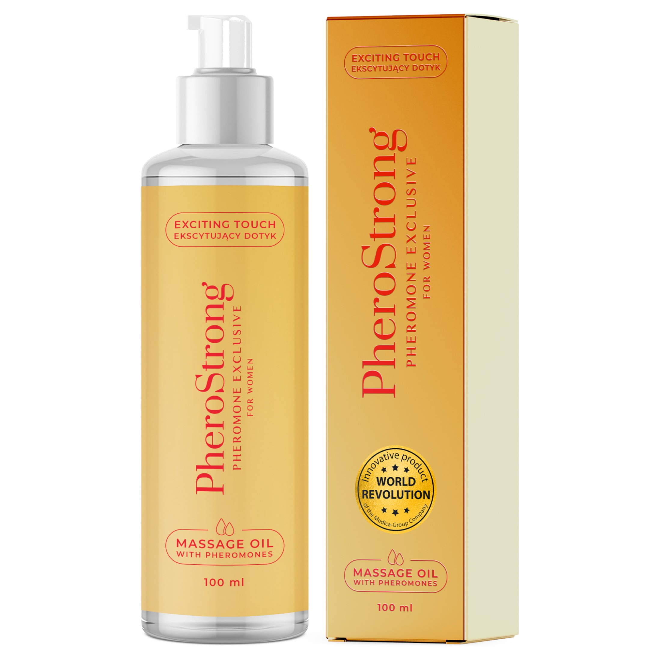 PheroStrong Exclusive – masszázsolaj nőknek (100ml)