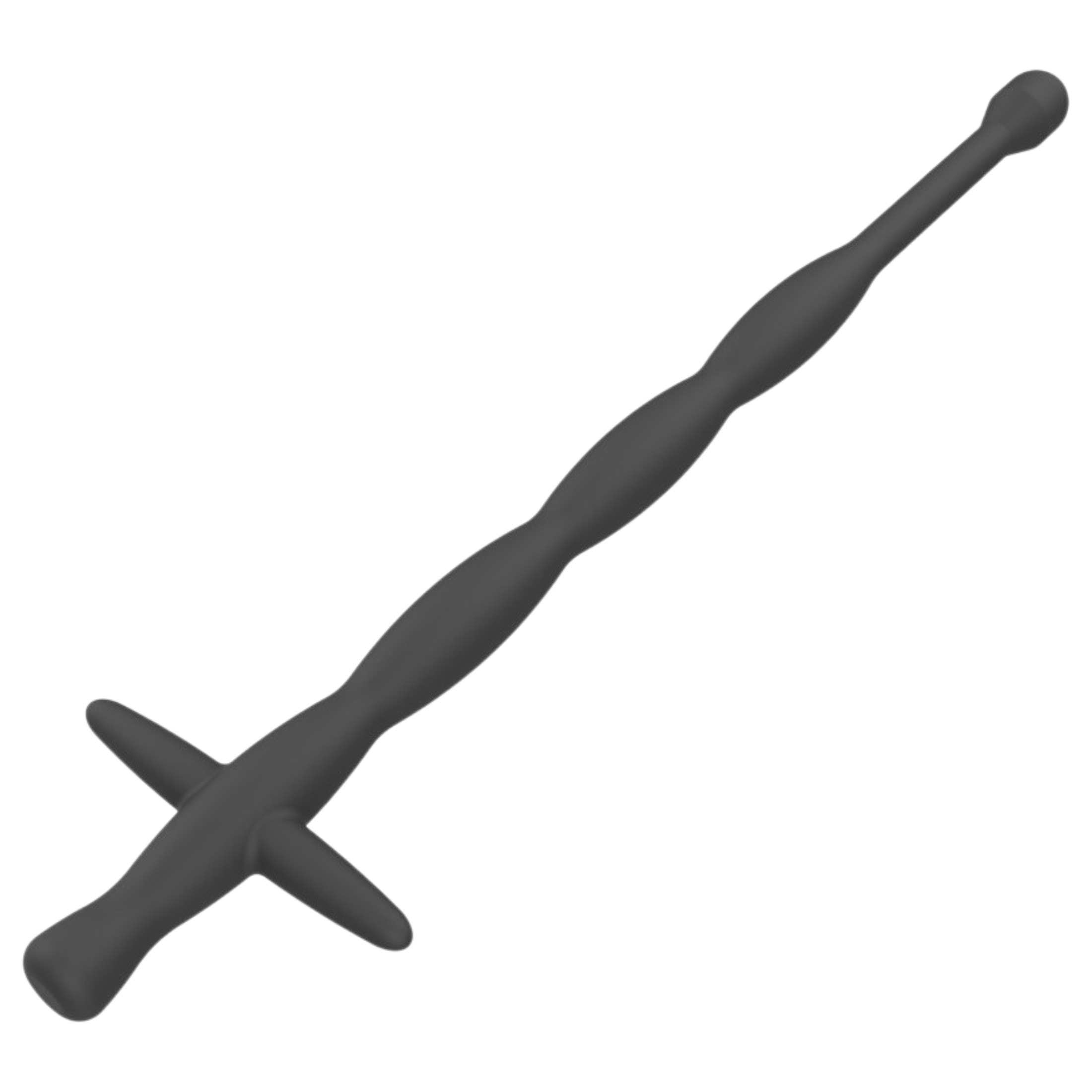 Men’s Play – szilikon dilátor (fekete)