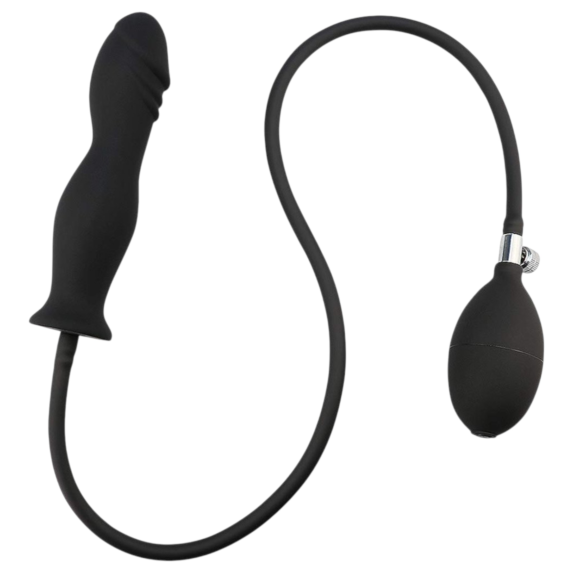 Wild Play – pumpálható anál plug (fekete)