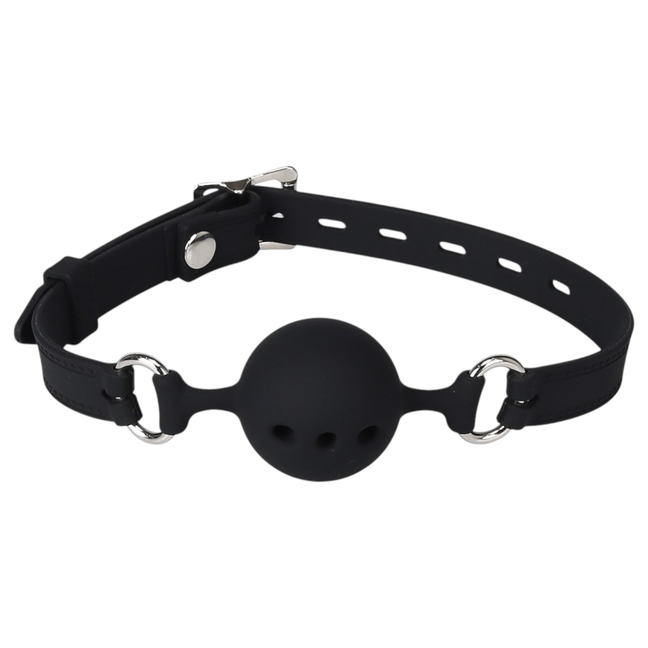 Wild Play – szilikon szájpecek (fekete)