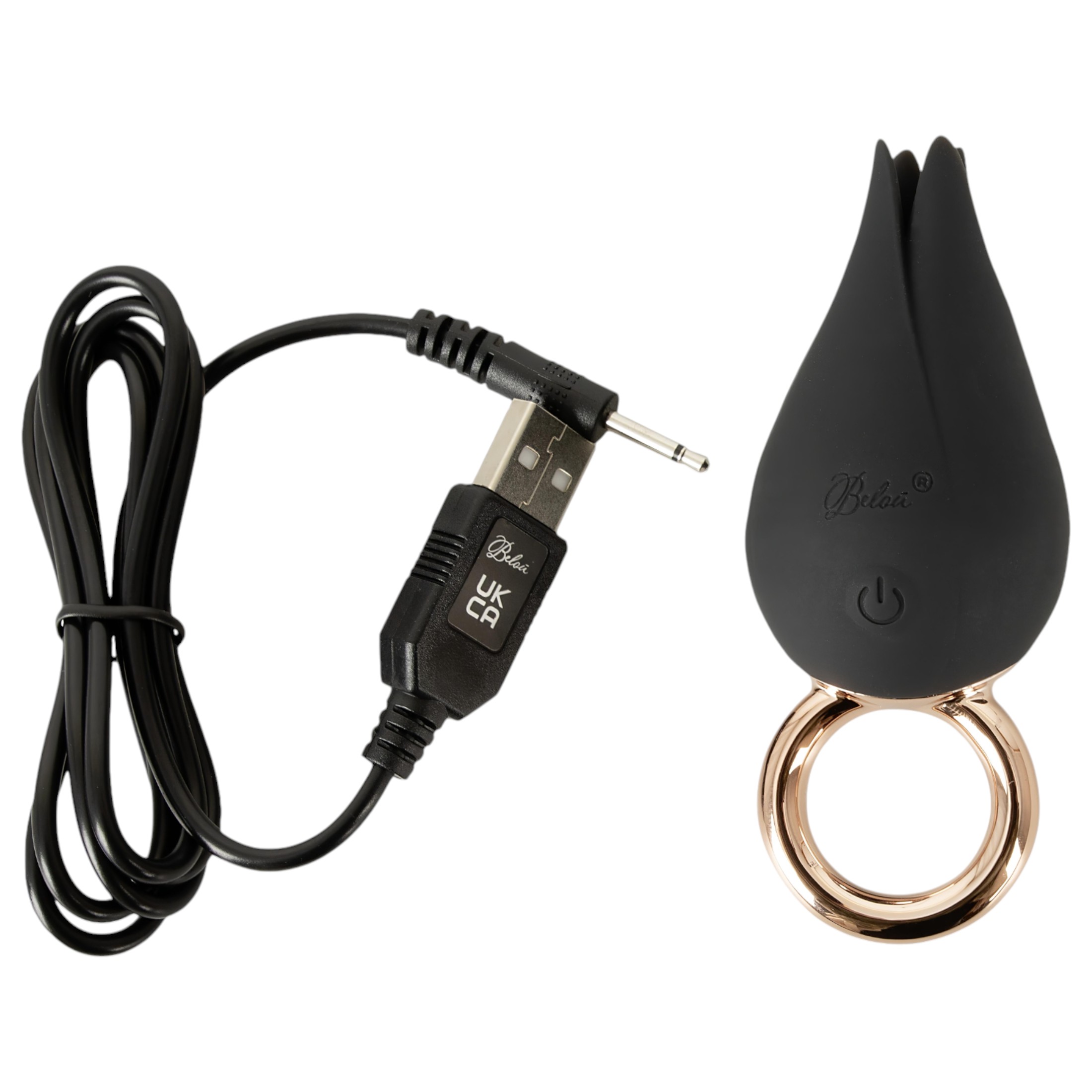 Belou – ujj vibrátor (fekete)