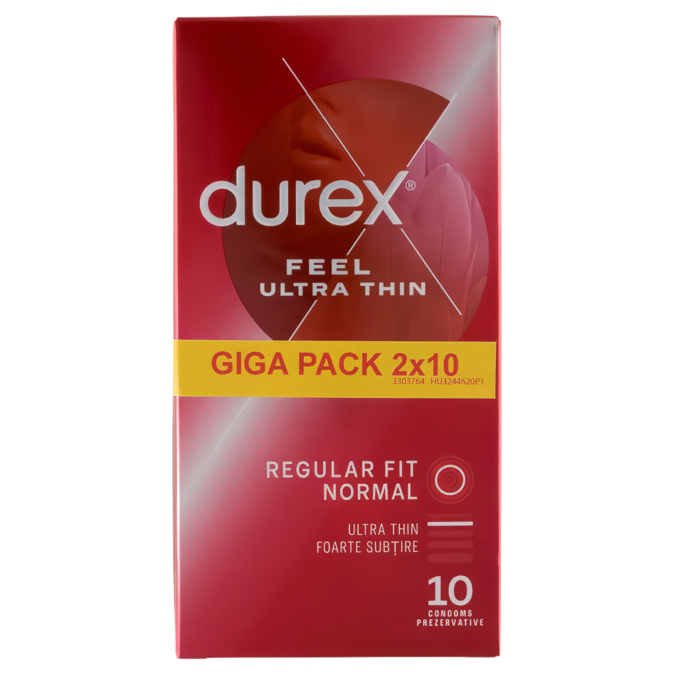 Durex Feel Ultra Thin – ultra élethű óvszer (2x10db)