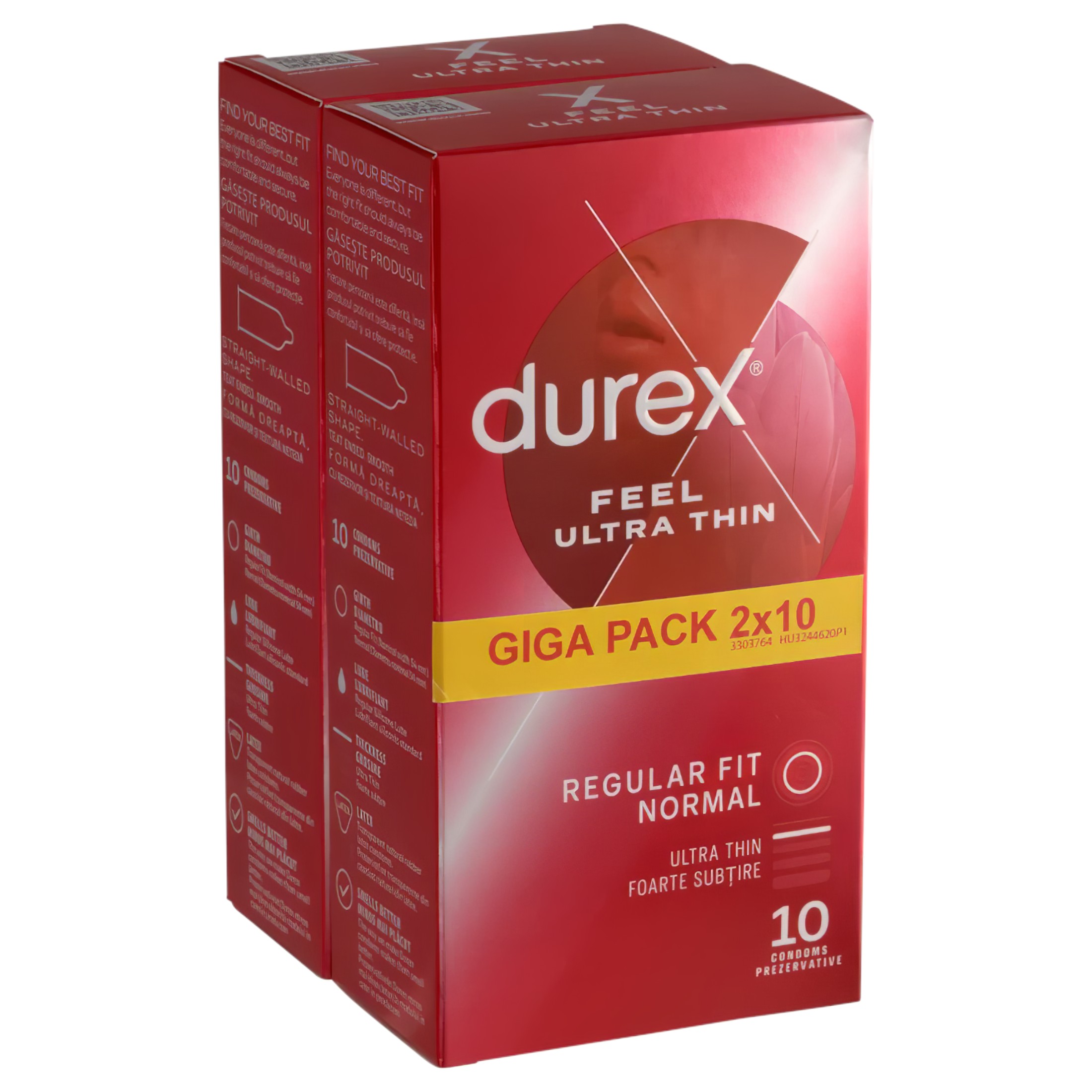 Durex Feel Ultra Thin – ultra élethű óvszer (2x10db)