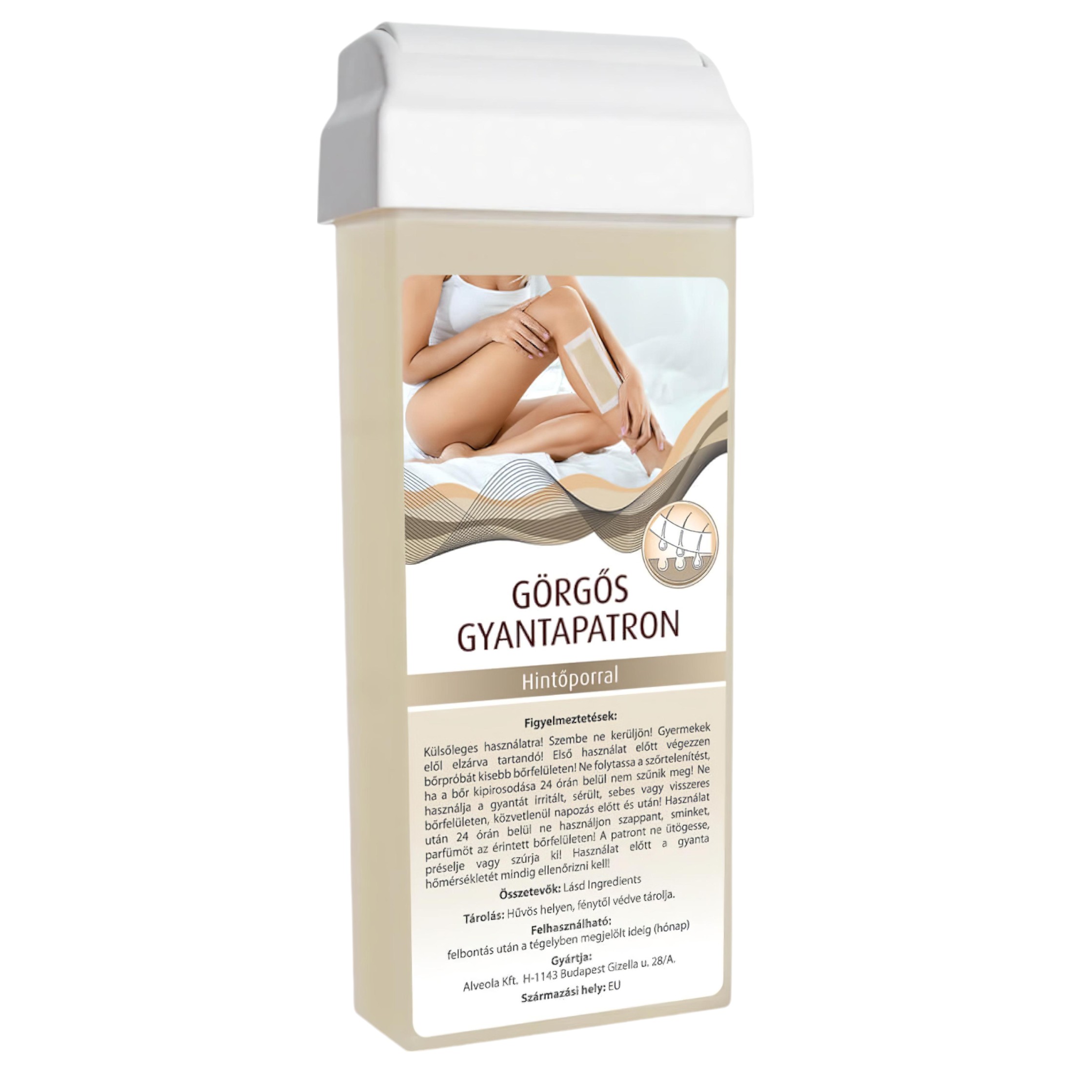 Görgős gyanta patron – széles görgőfejjel (100ml) – hintőporral