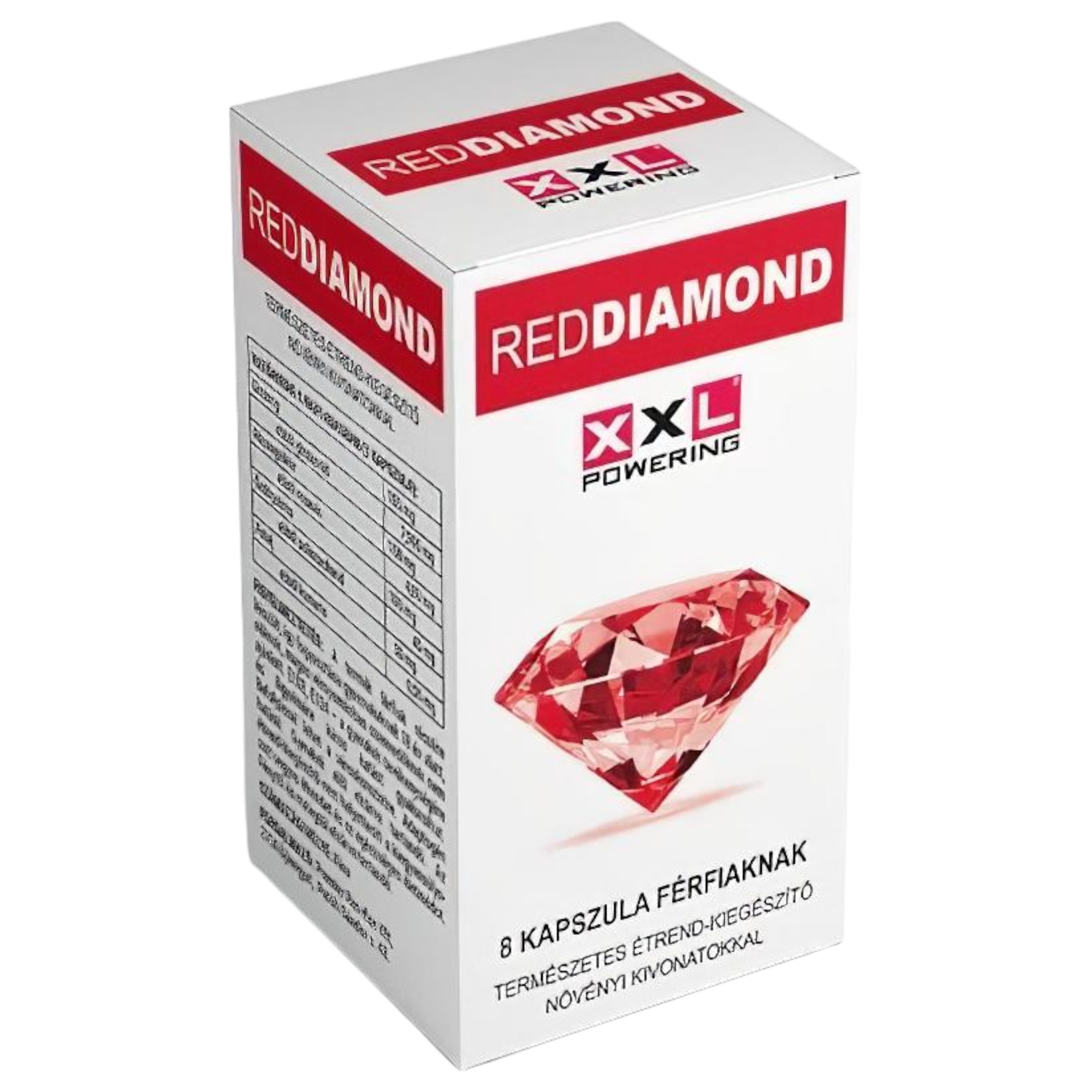 Red Diamond – természetes étrend kiegészítő férfiaknak (8db)
