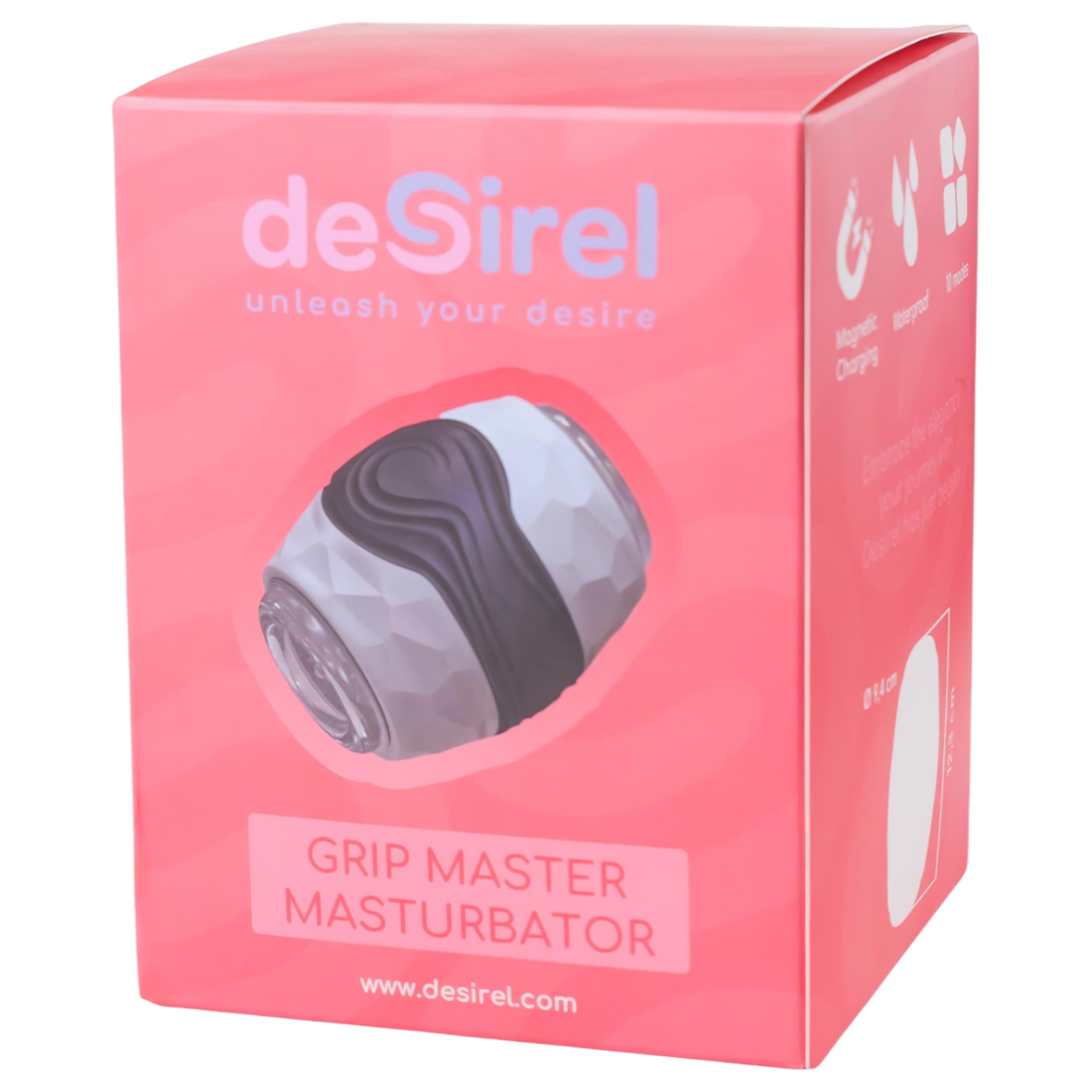 Desirel Grip Master – szorító maszturbátor (szürke)