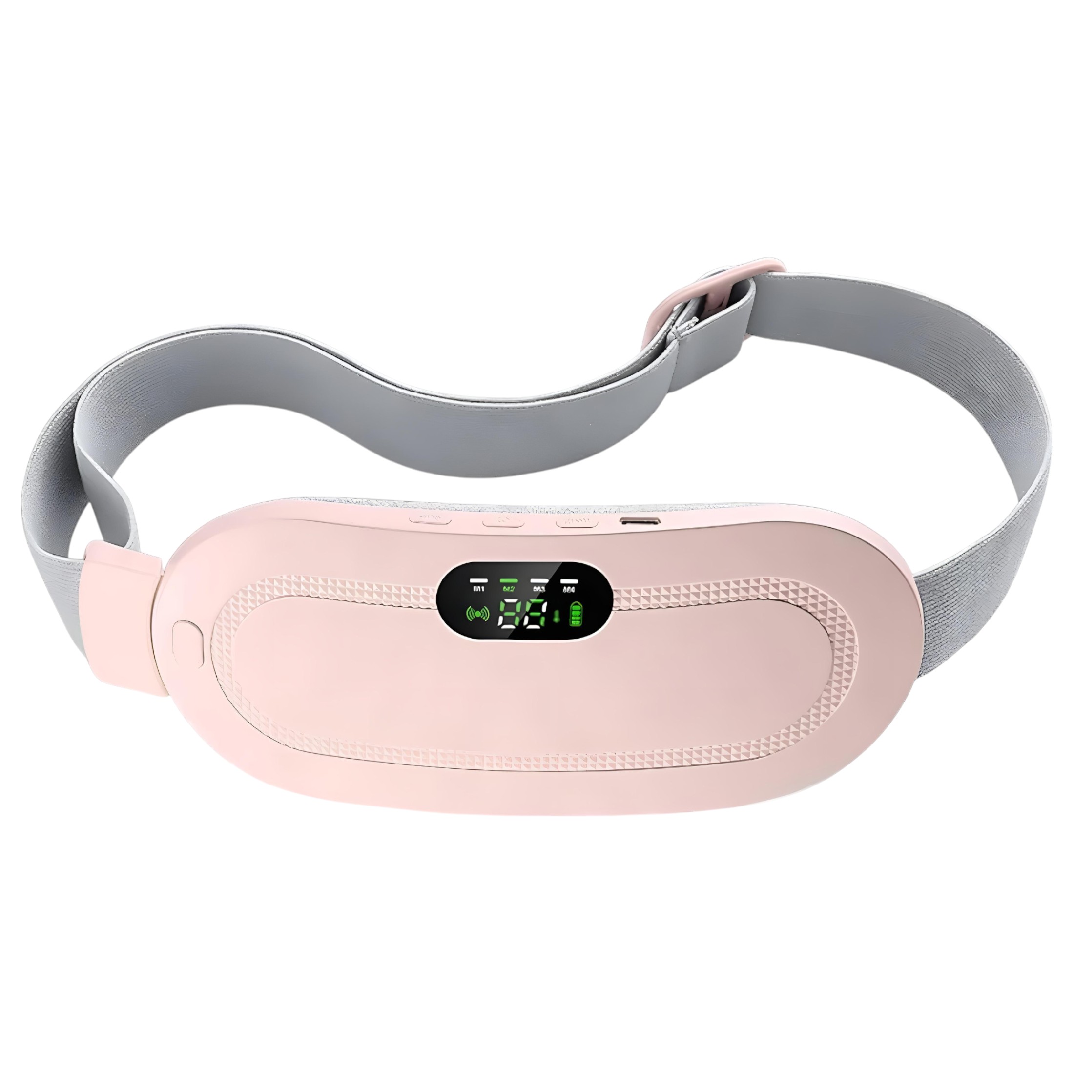 EMS – akkus, menstruációs masszírozó öv (pink)