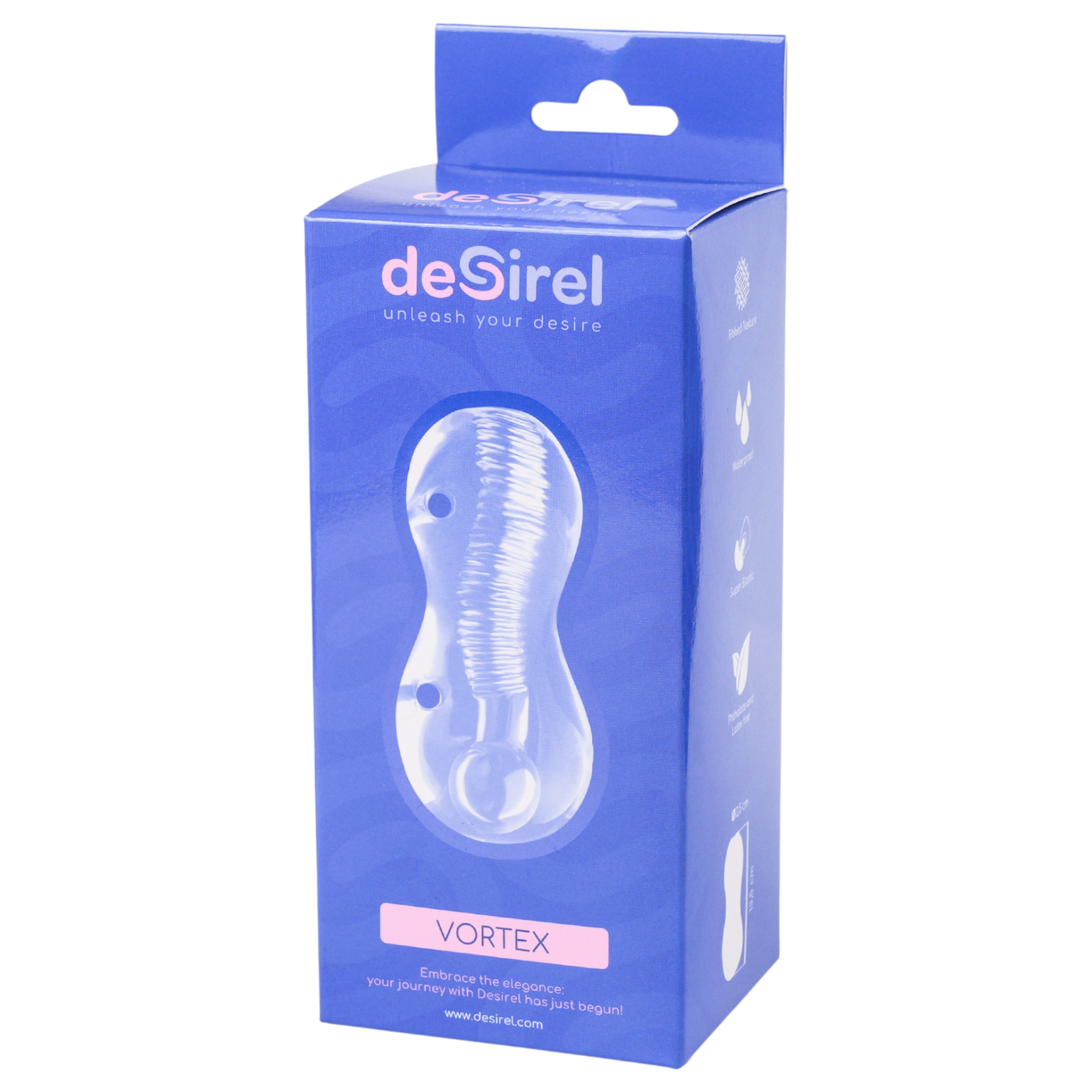 / Desirel Vortex – maszturbátor (átlátszó)