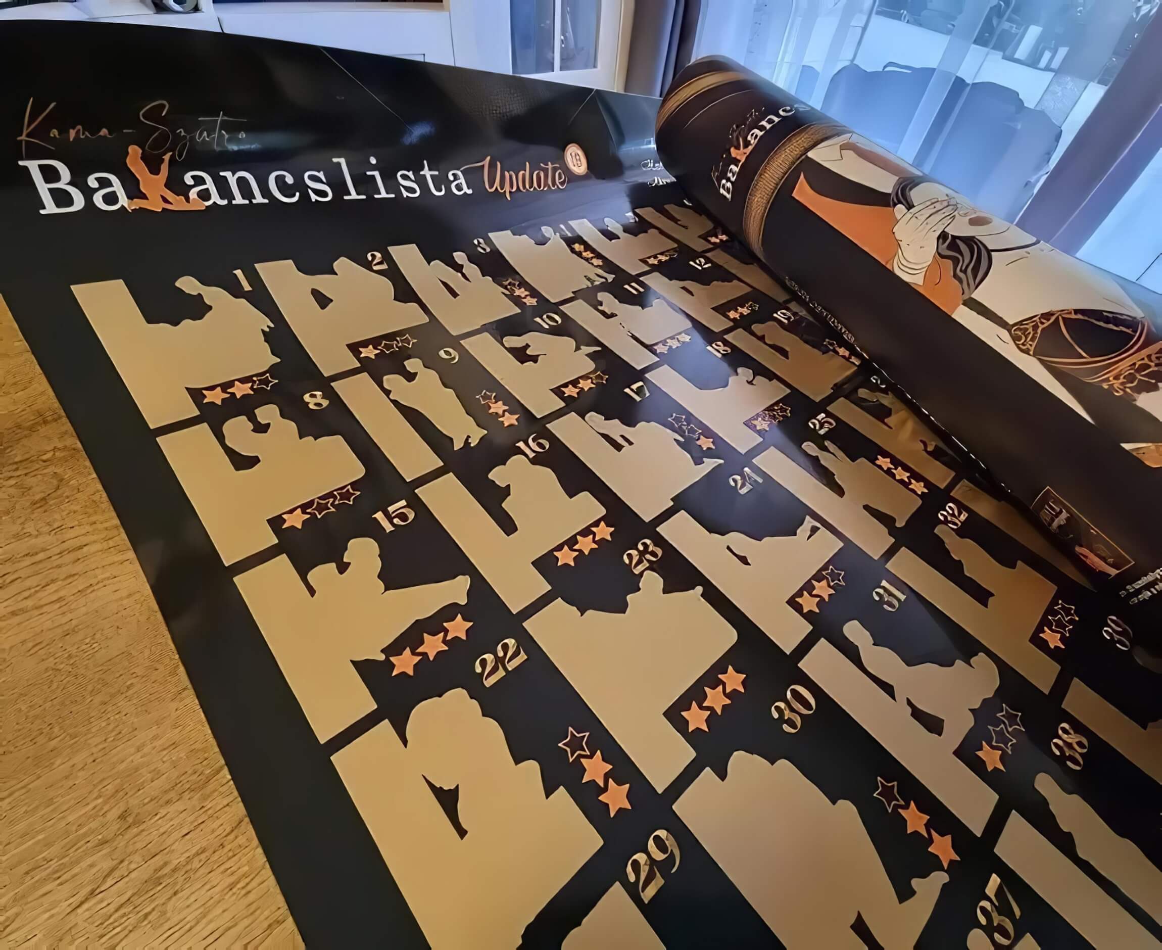 Bakancslista – 52 szex helyszín társasjáték