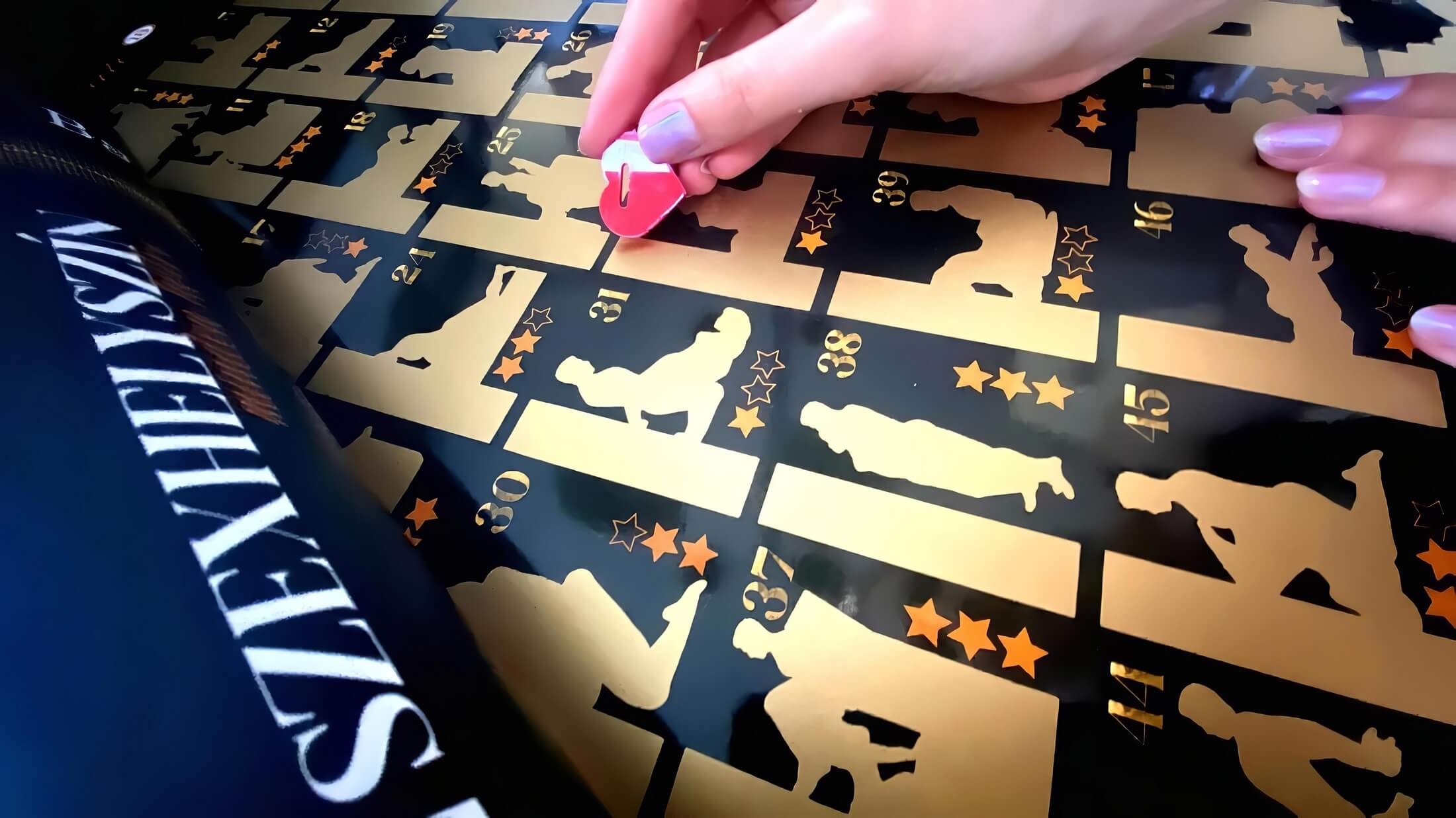 Bakancslista – 52 szex helyszín társasjáték