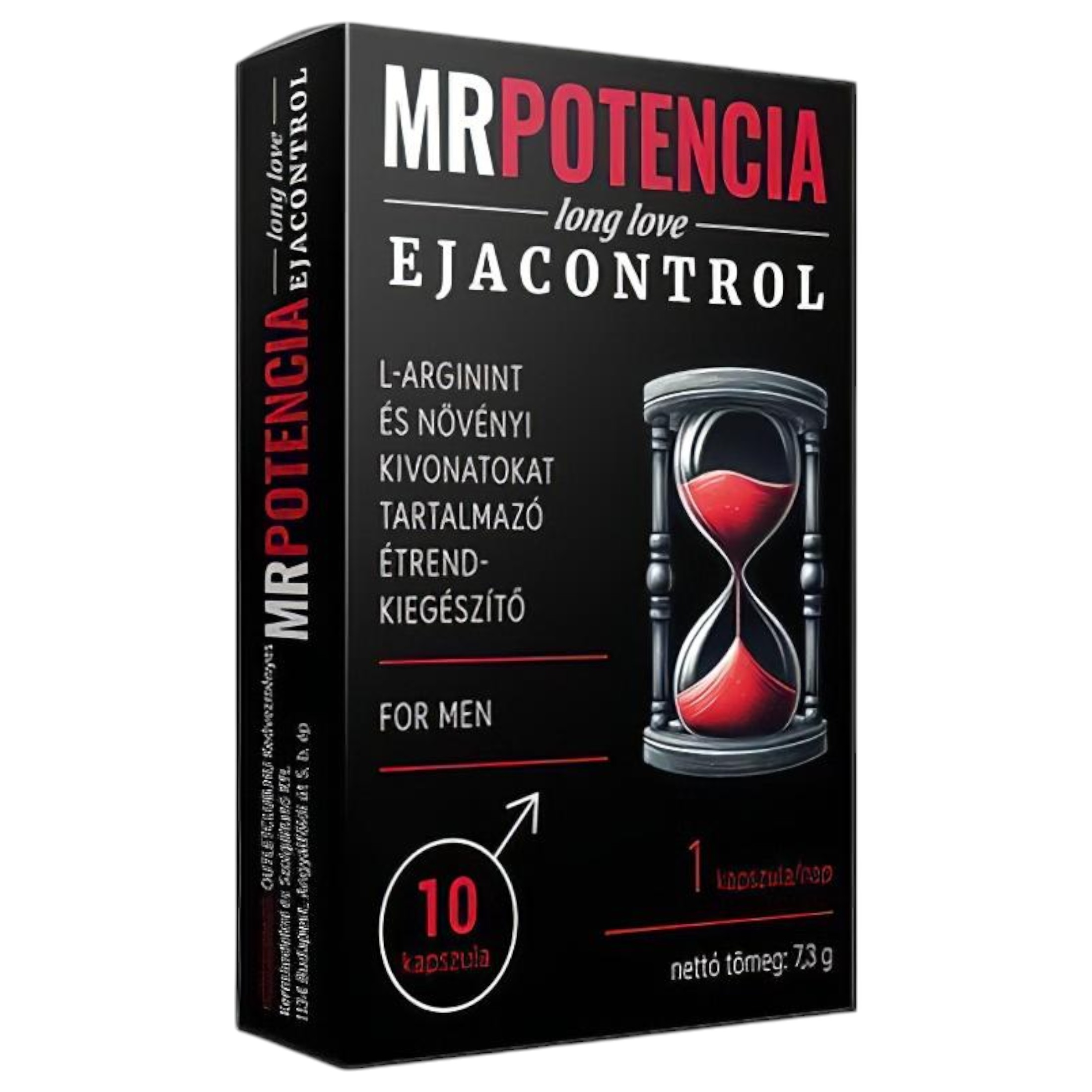 MrPotencia Long Love Ejacontrol – késleltető kapszula (10db)