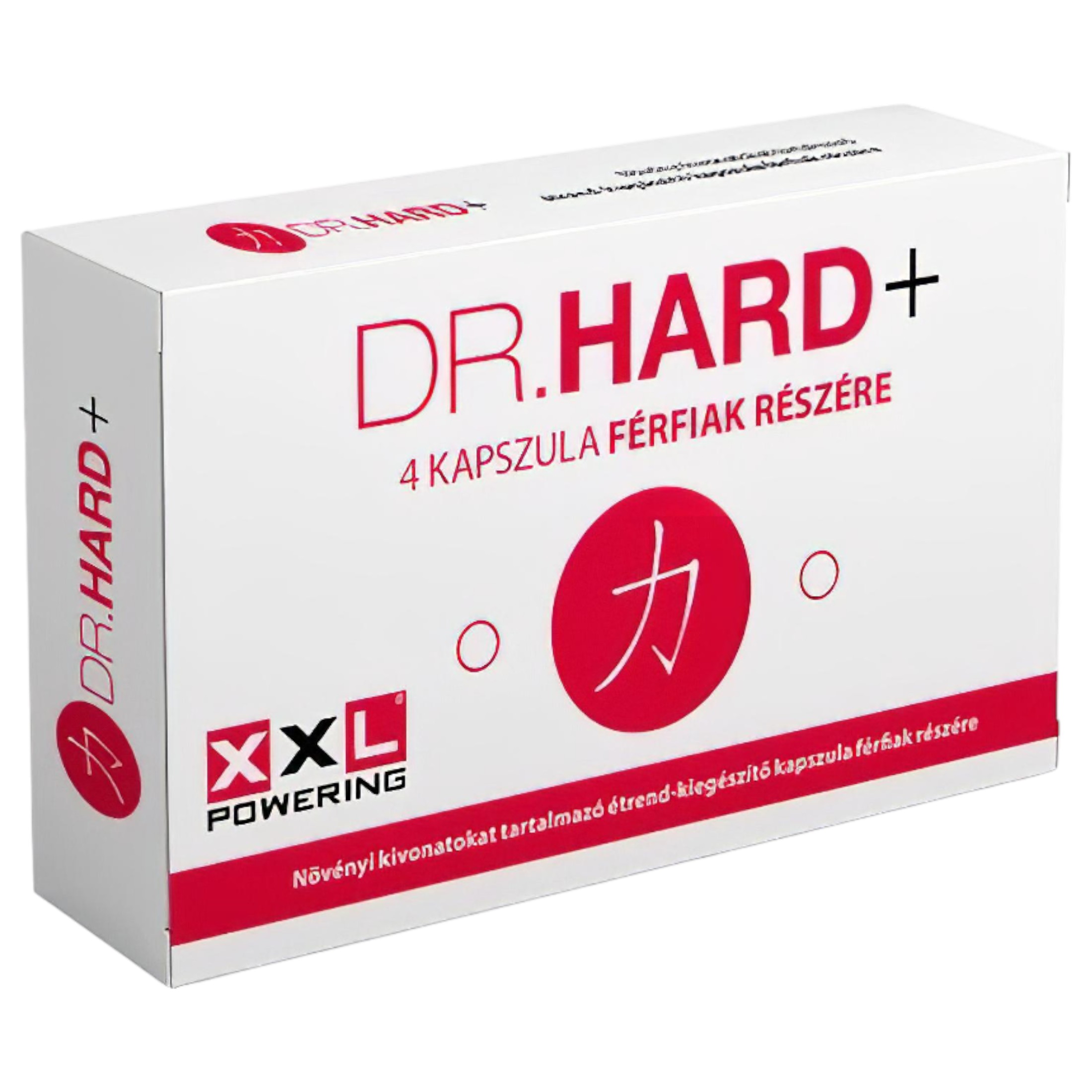 Dr. Hard+ – erős, étrend-kiegészítő kapszula férfiaknak (4db)