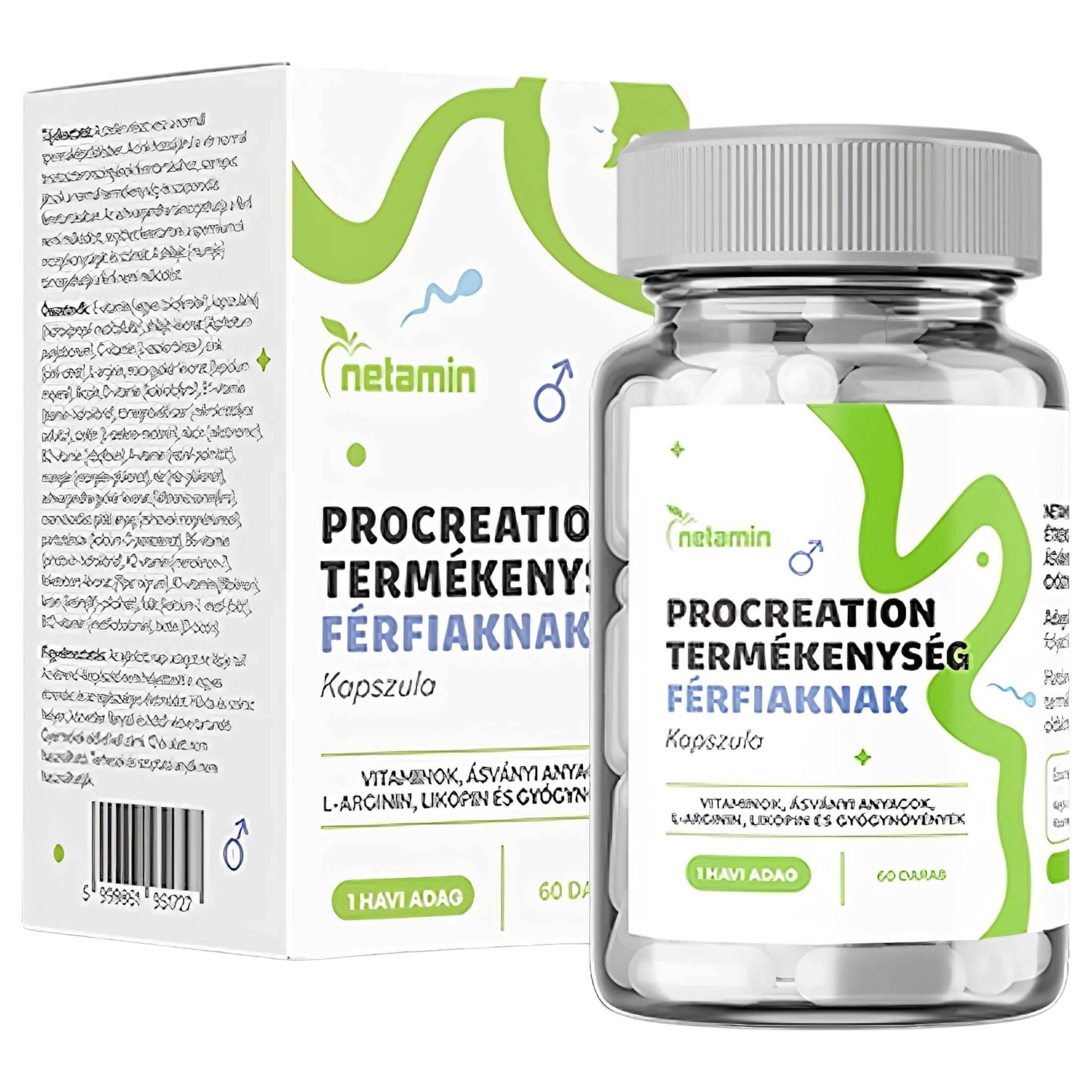 Procreation – fogantatást segítő, kiegészítő kapszula (60db)