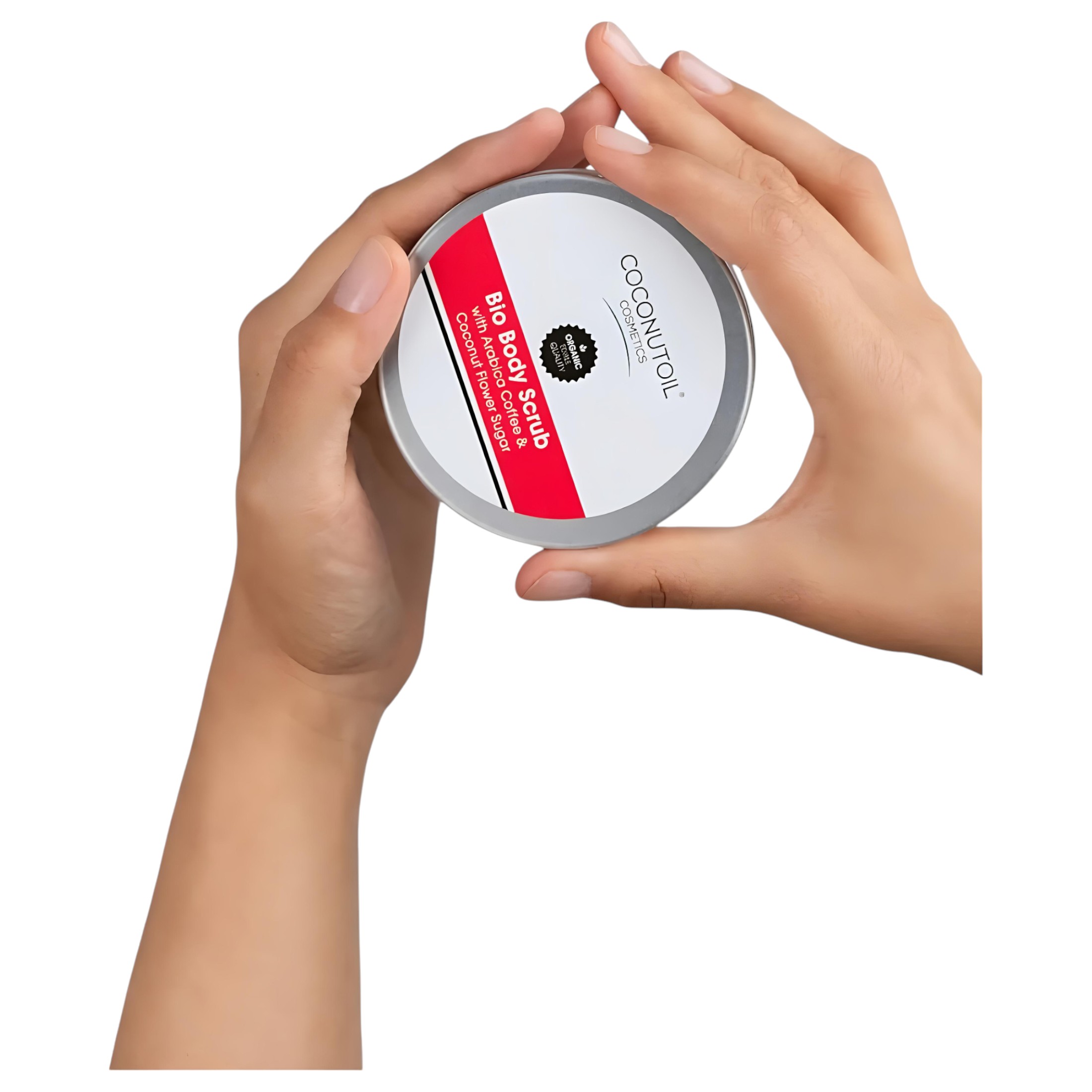 Coconutoil – Bio Testradír Kávéval & Kókuszvirágcukorral (100ml)