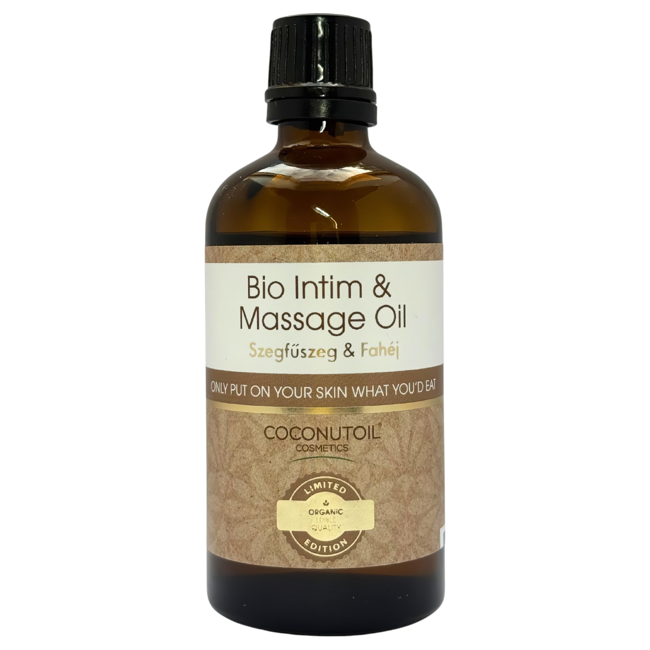 Coconutoil – Bio Intim & Masszázsolaj – szegfűszeg-fahéj (80ml)