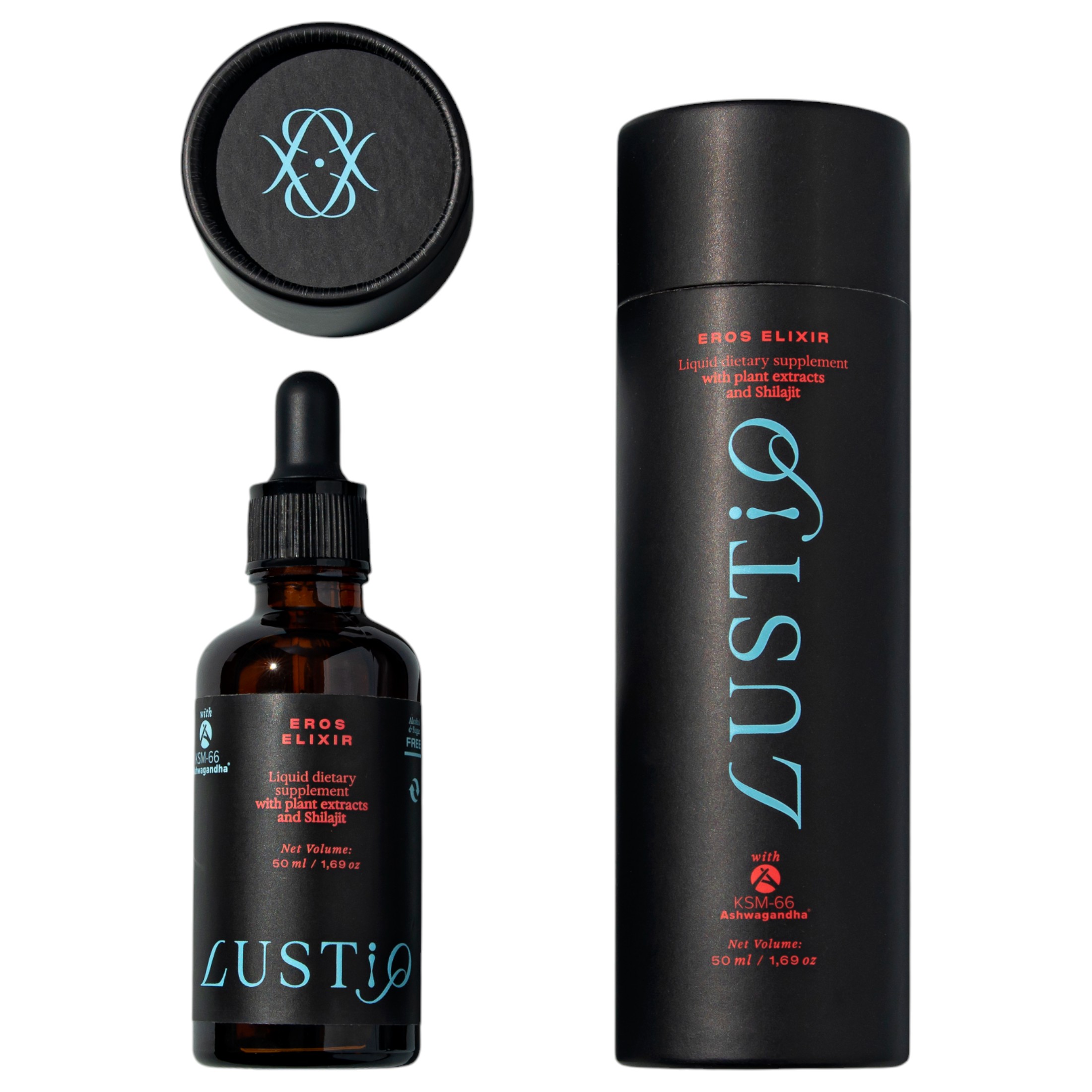 Lustiq Eros Elixir – férfi vágyfokozó cseppek (50ml)