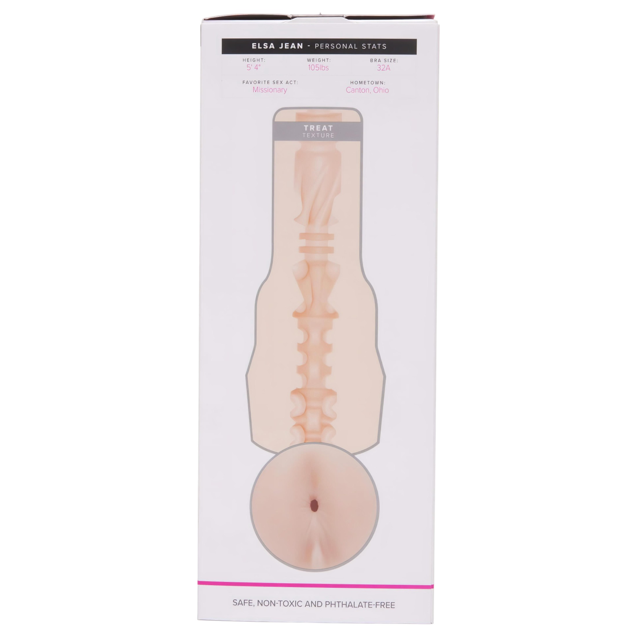 Fleshlight Elsa Jean Treat – élethű műpopsi (natúr)