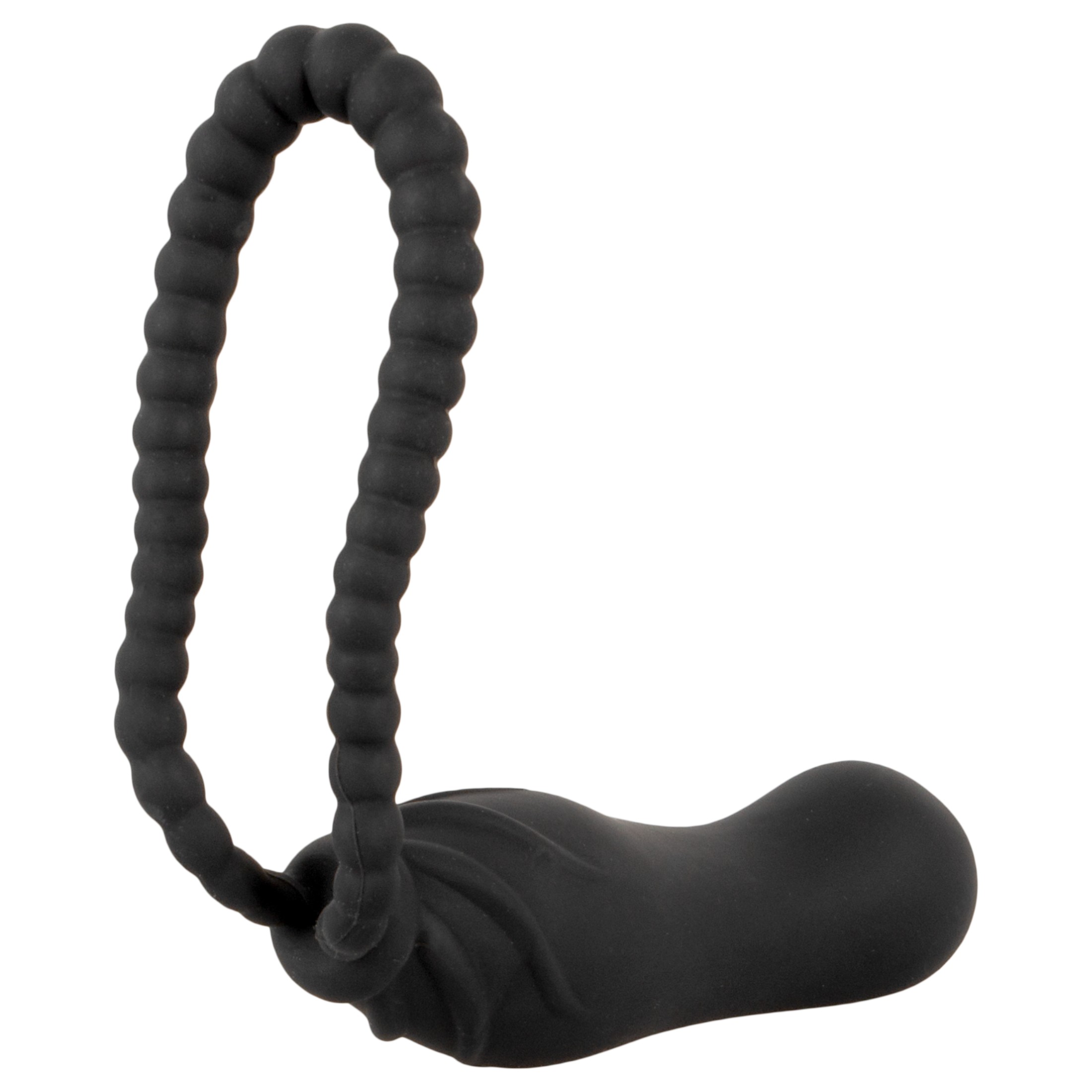 Black Velvets Perfect Fit – felcsatolható dildó (fekete)