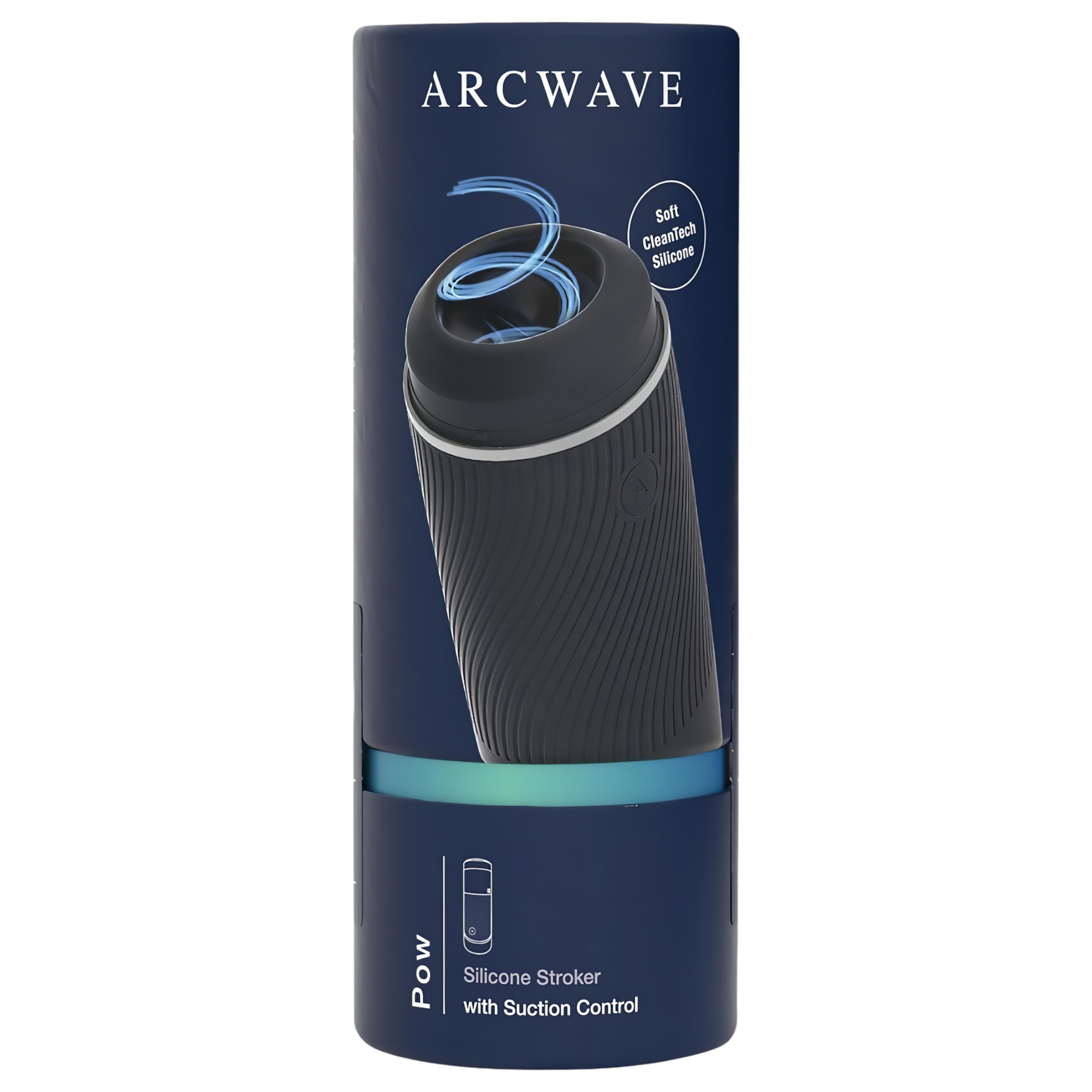 Arcwave Pow – manuális szívó maszturbátor (fekete)
