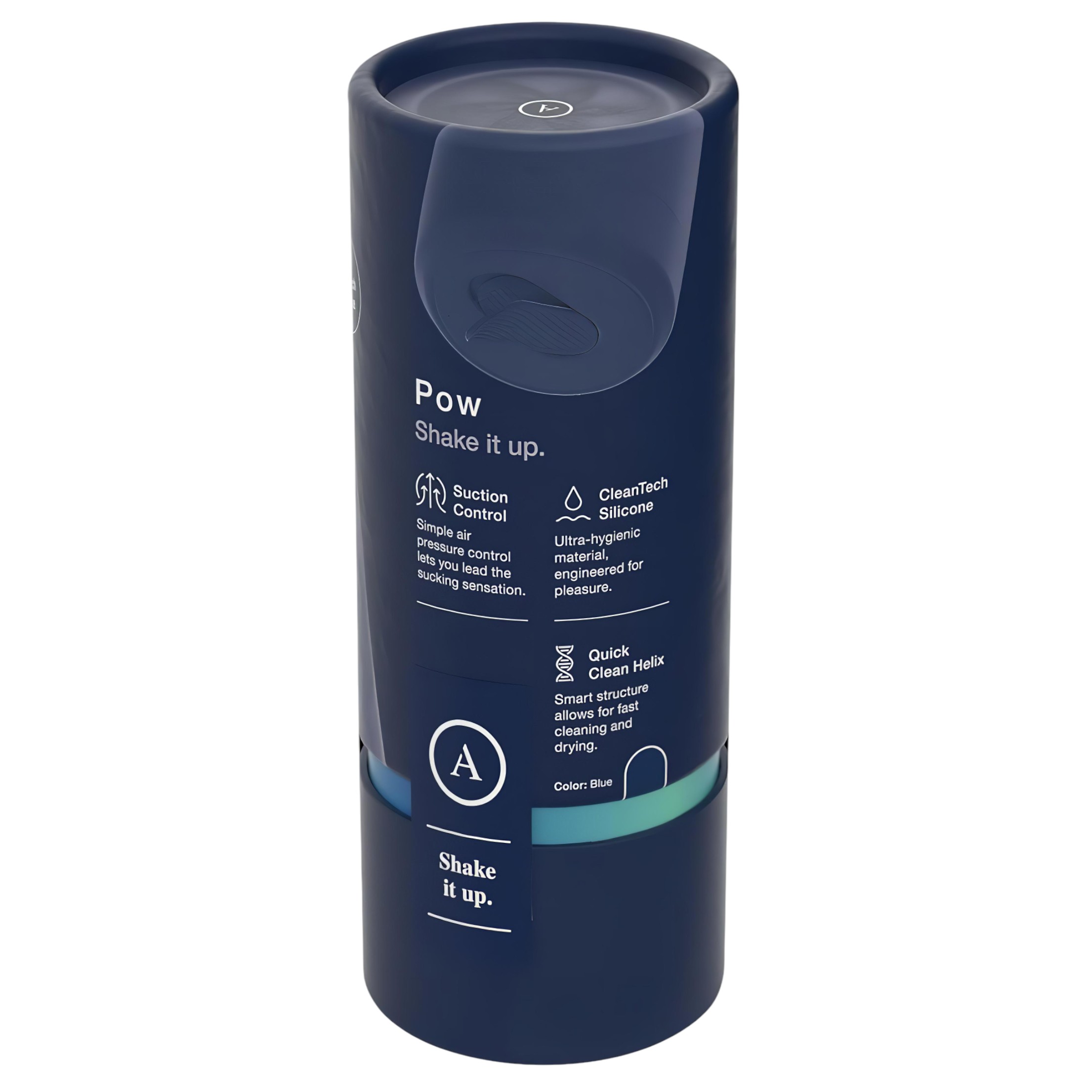 Arcwave Pow – manuális szívó maszturbátor (kék)