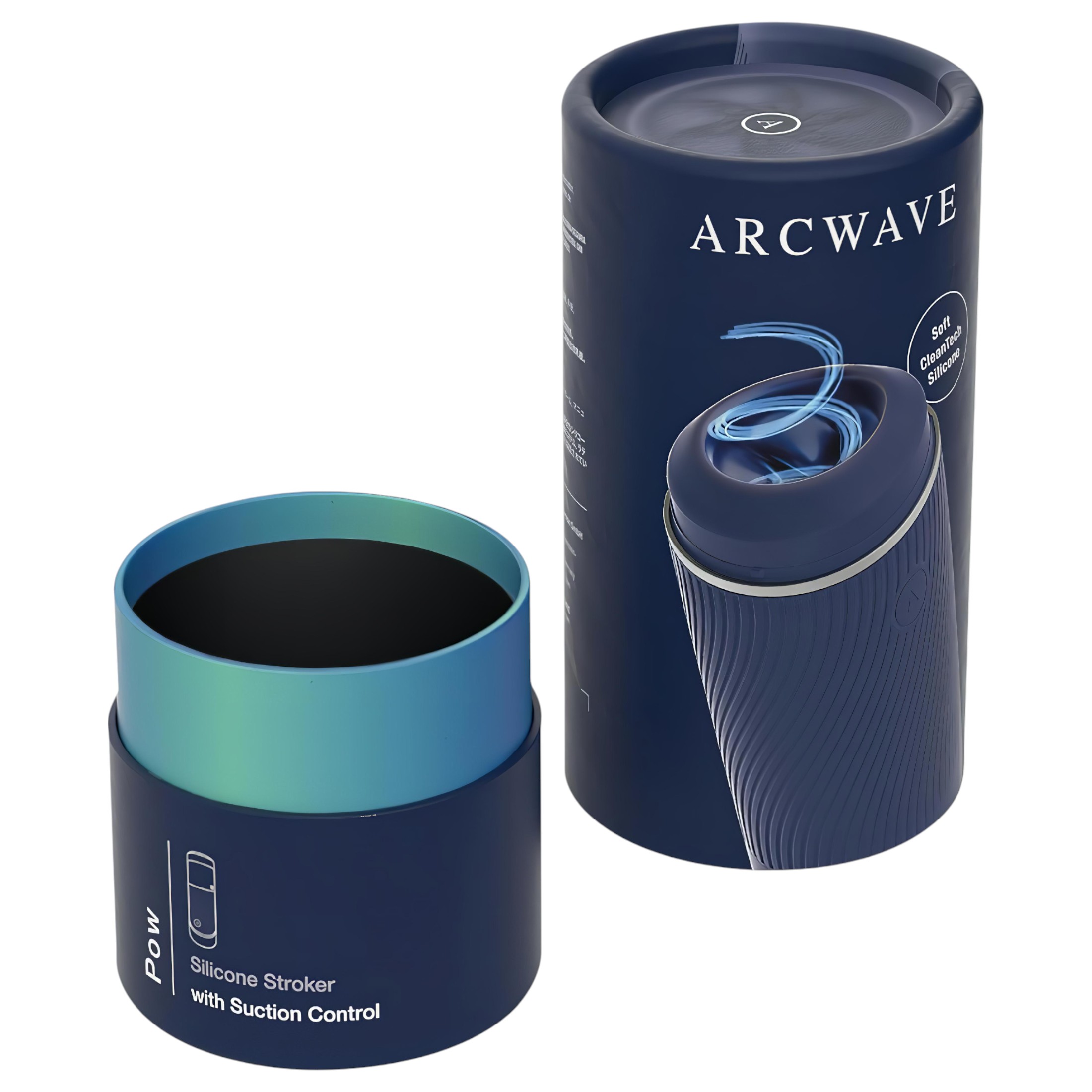 Arcwave Pow – manuális szívó maszturbátor (kék)