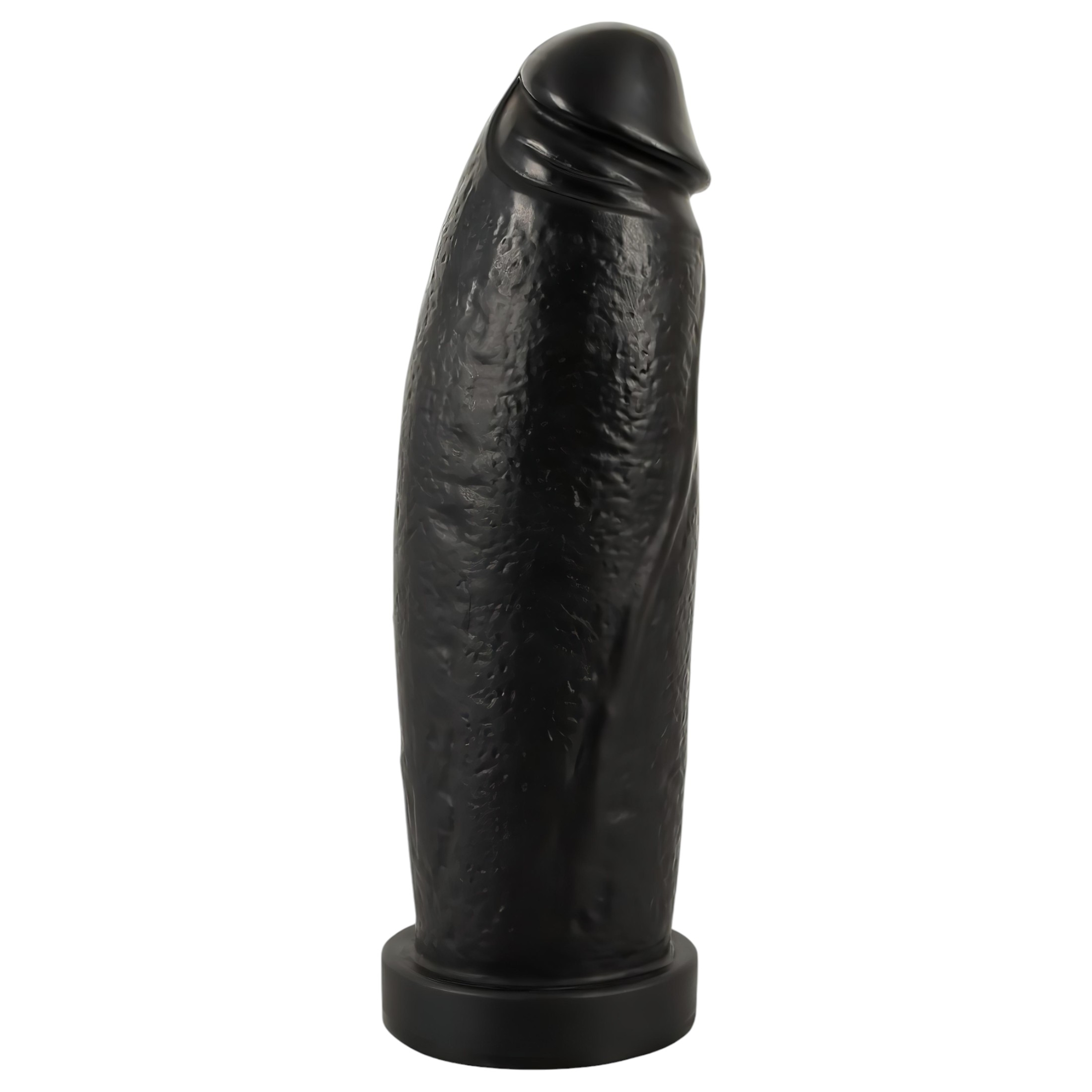 Realistixxx Real Giant – giga dildó – 30 cm (fekete)