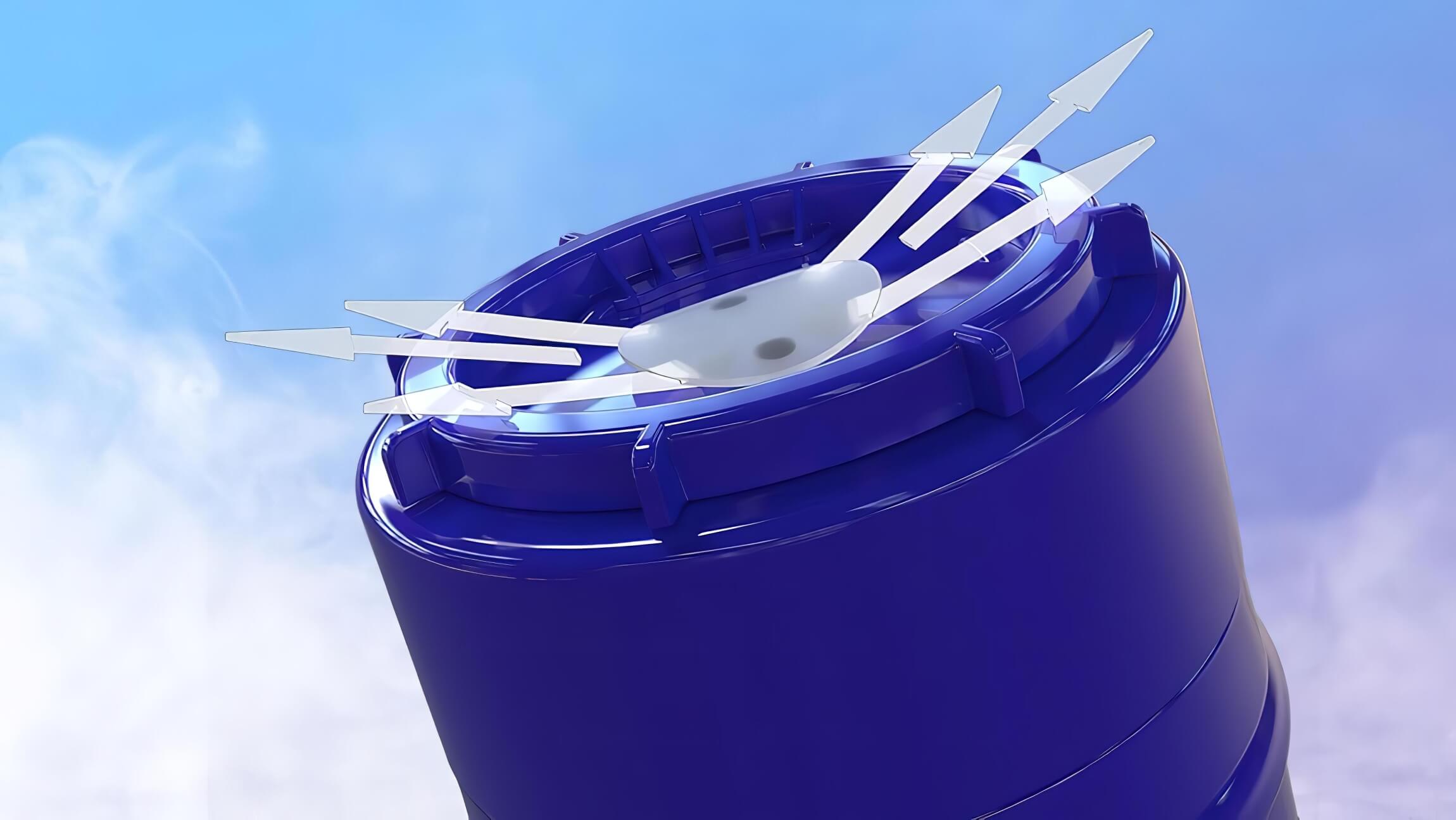 Fleshlight Boost Blast – élethű popsi maszturbátor (barna)