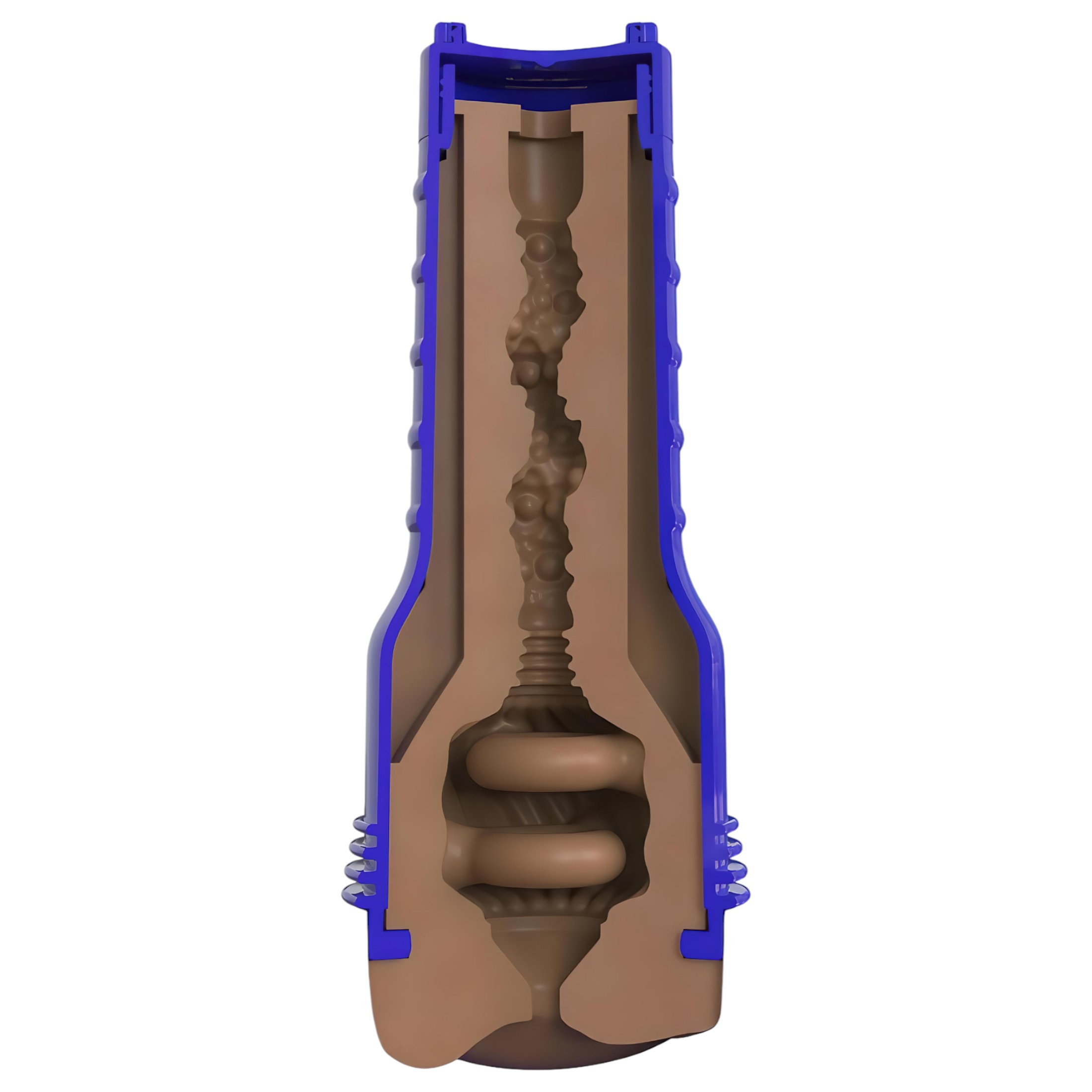 Fleshlight Boost Blast – élethű popsi maszturbátor (barna)