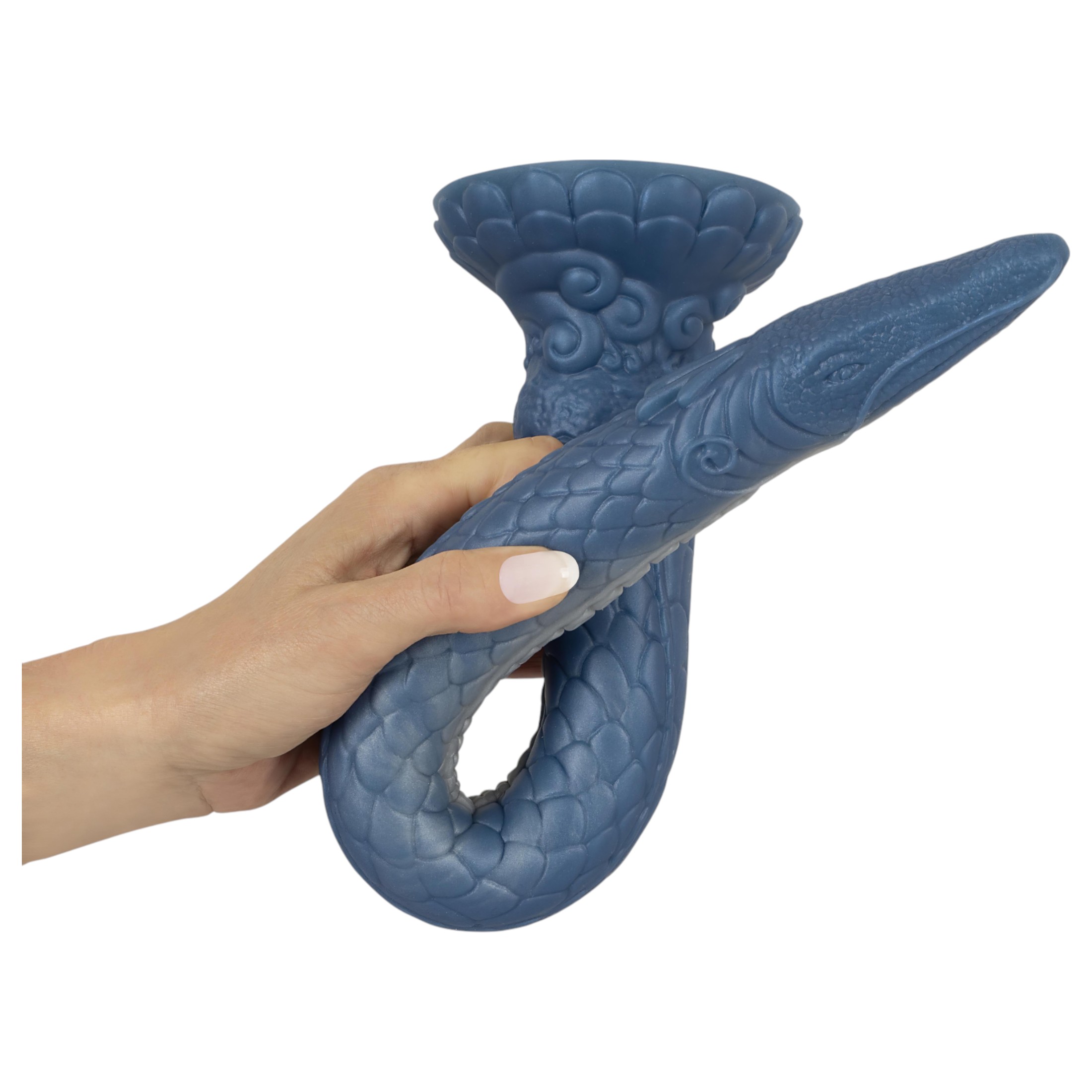 Beasty Cocks Eel of Ecstasy – extra hosszú dildó (kék)