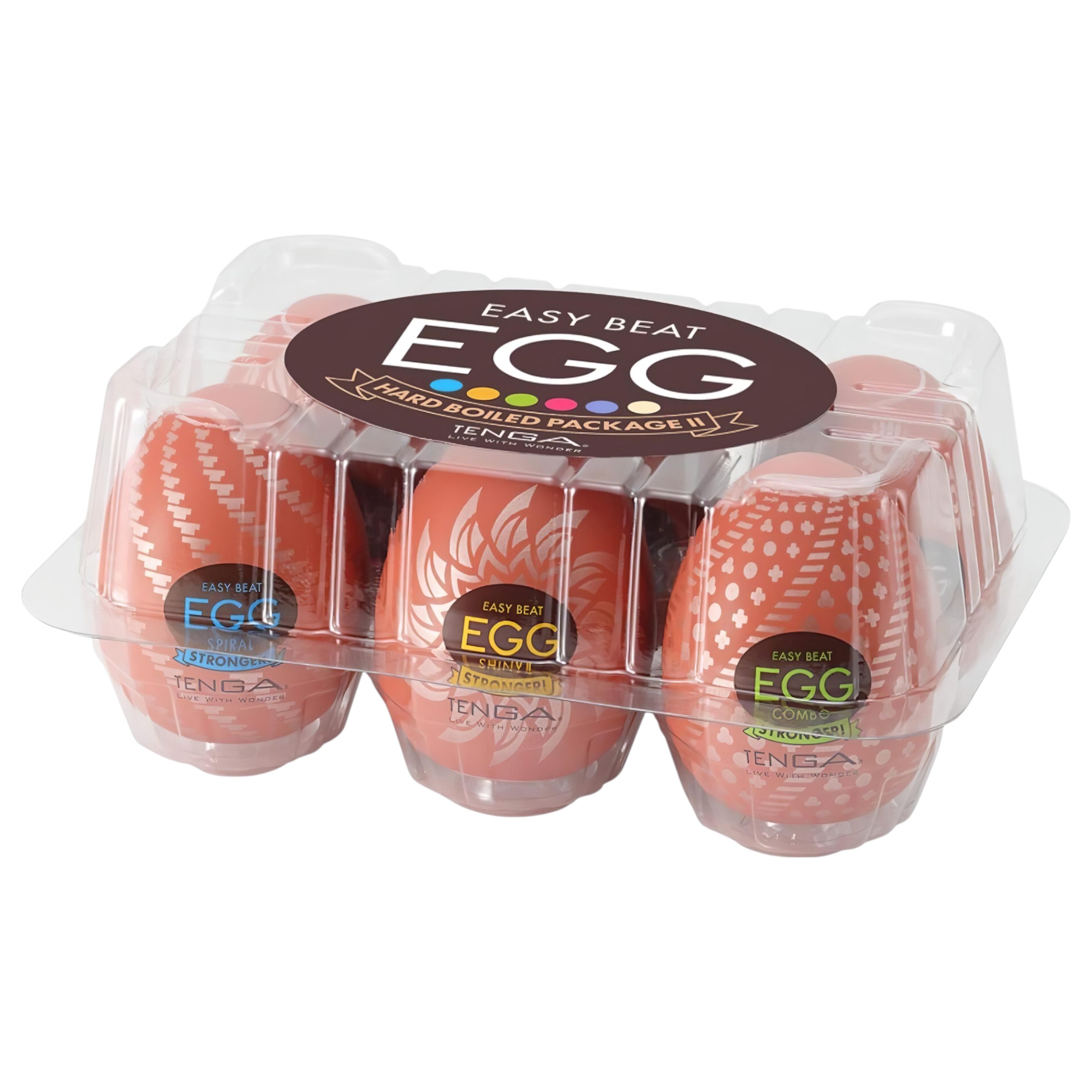 TENGA – Stronger tojás maszturbátor szett – 6db