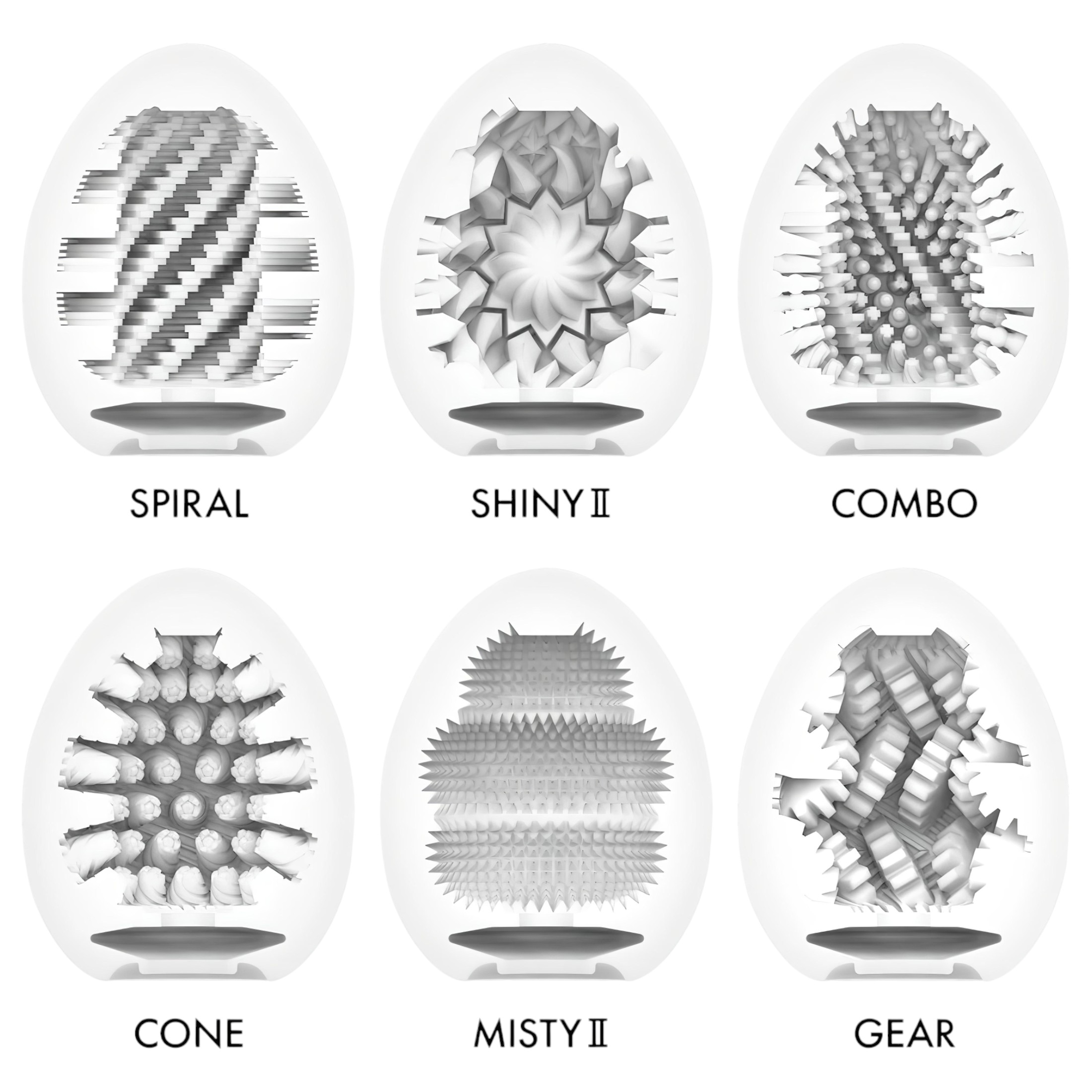 TENGA – Stronger tojás maszturbátor szett – 6db