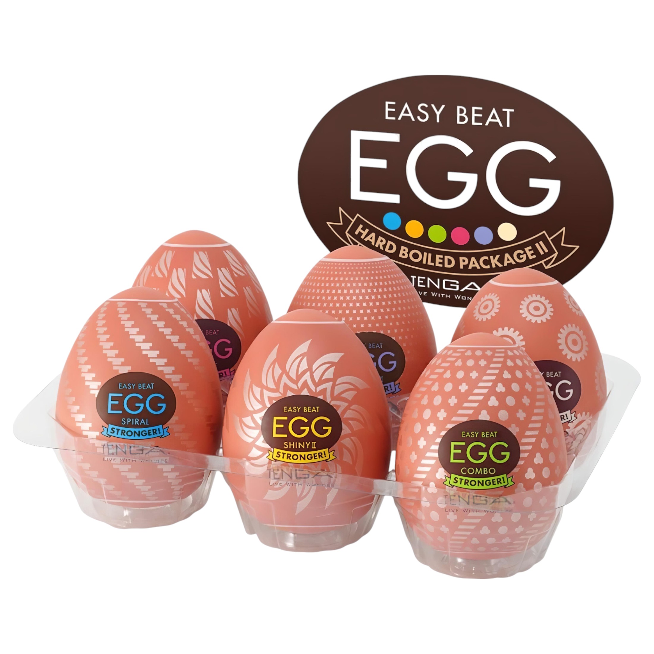 TENGA – Stronger tojás maszturbátor szett – 6db
