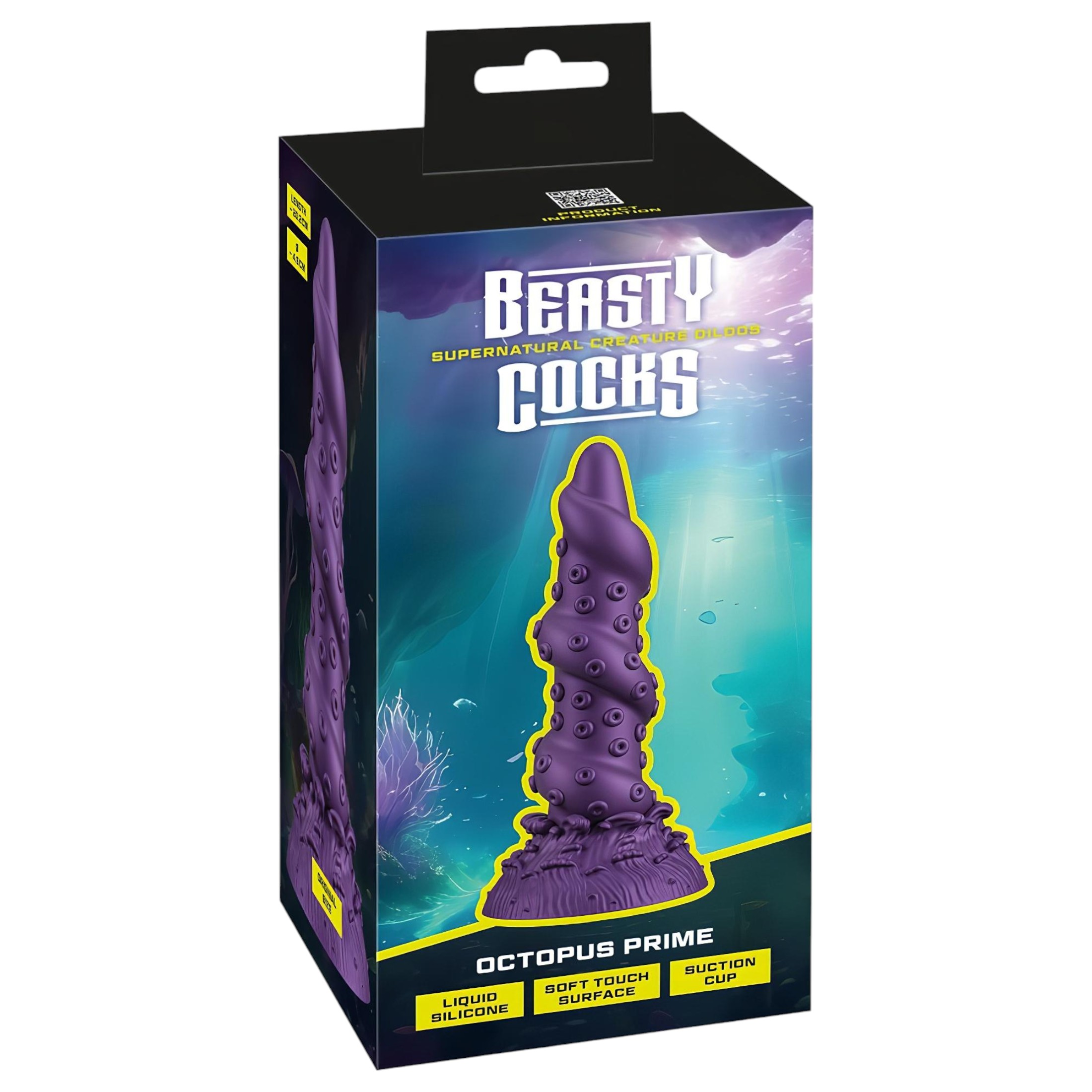 Beasty Cocks Octopus Prime – polip dildó (lila)