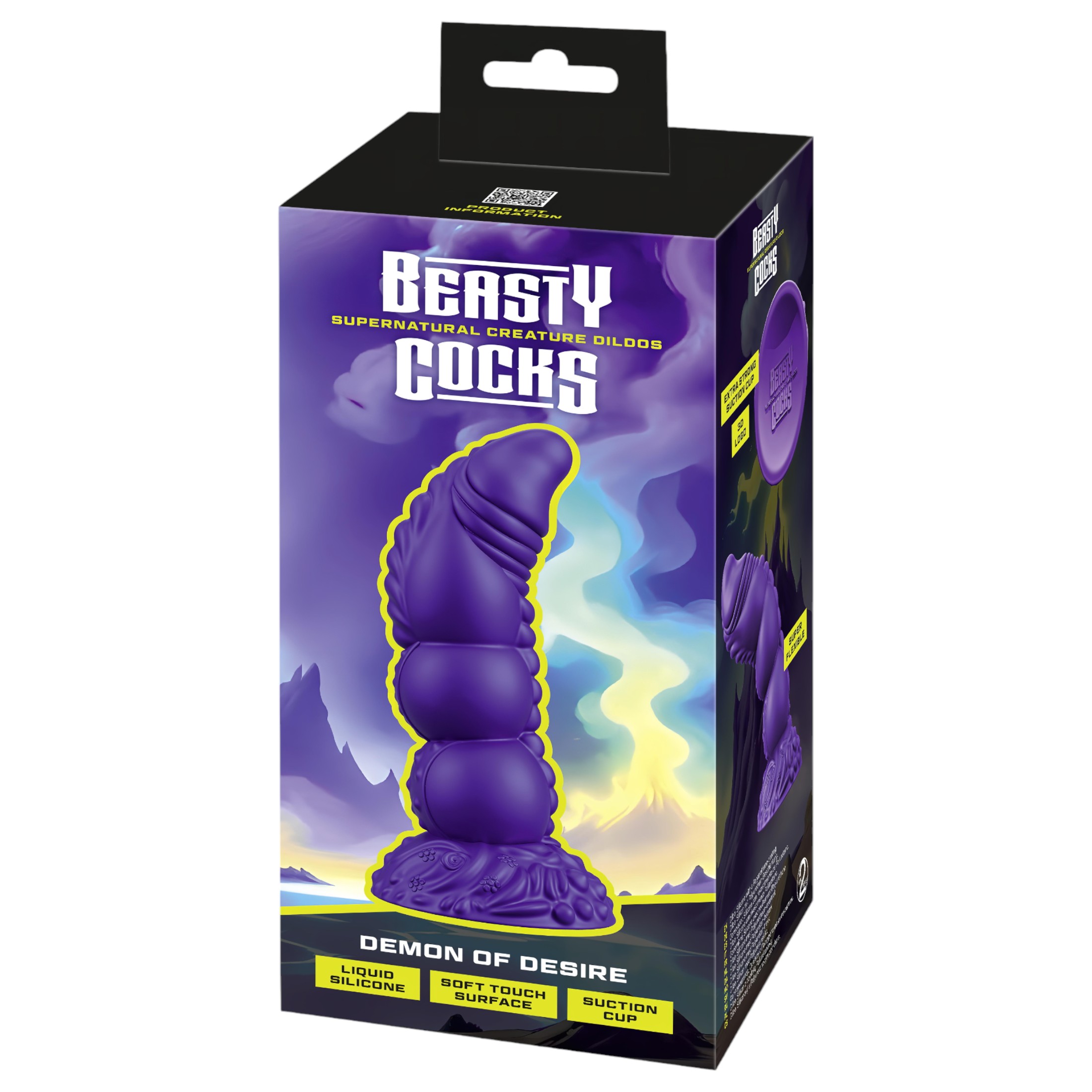 Beasty Cocks Demon of Desire – démon dildó (lila)