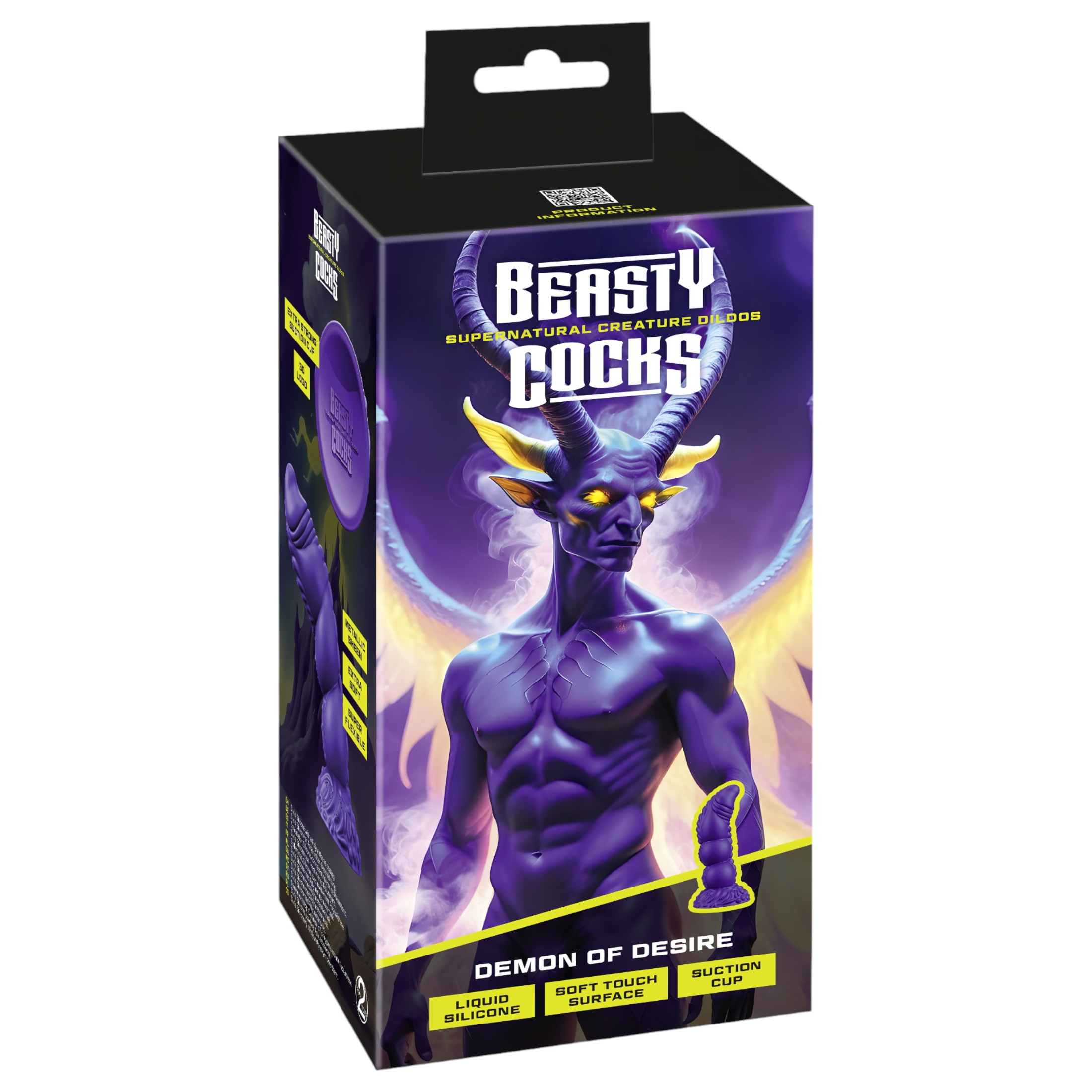 Beasty Cocks Demon of Desire – démon dildó (lila)