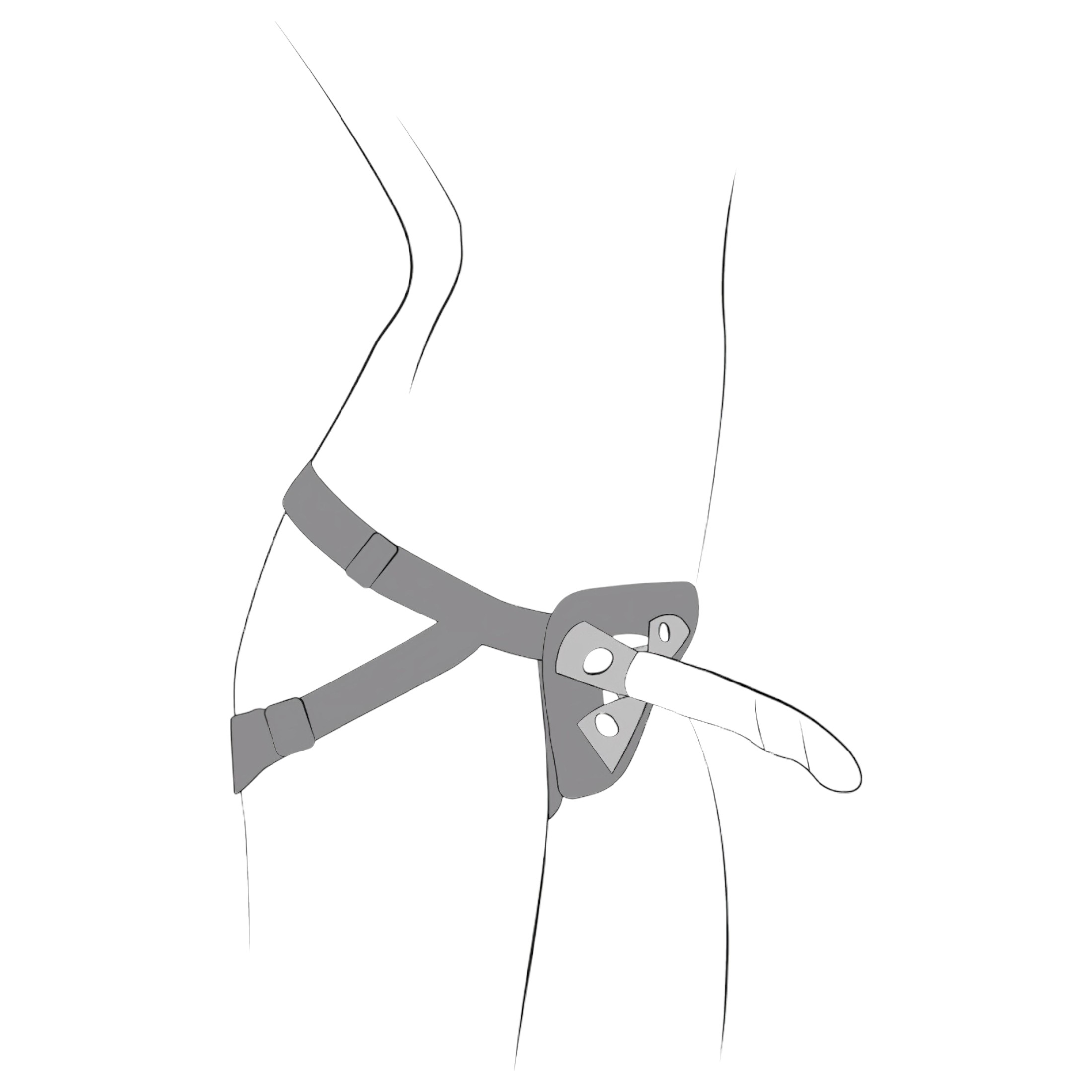 ROMP Piccolo – pegging szett (fekete-kék)